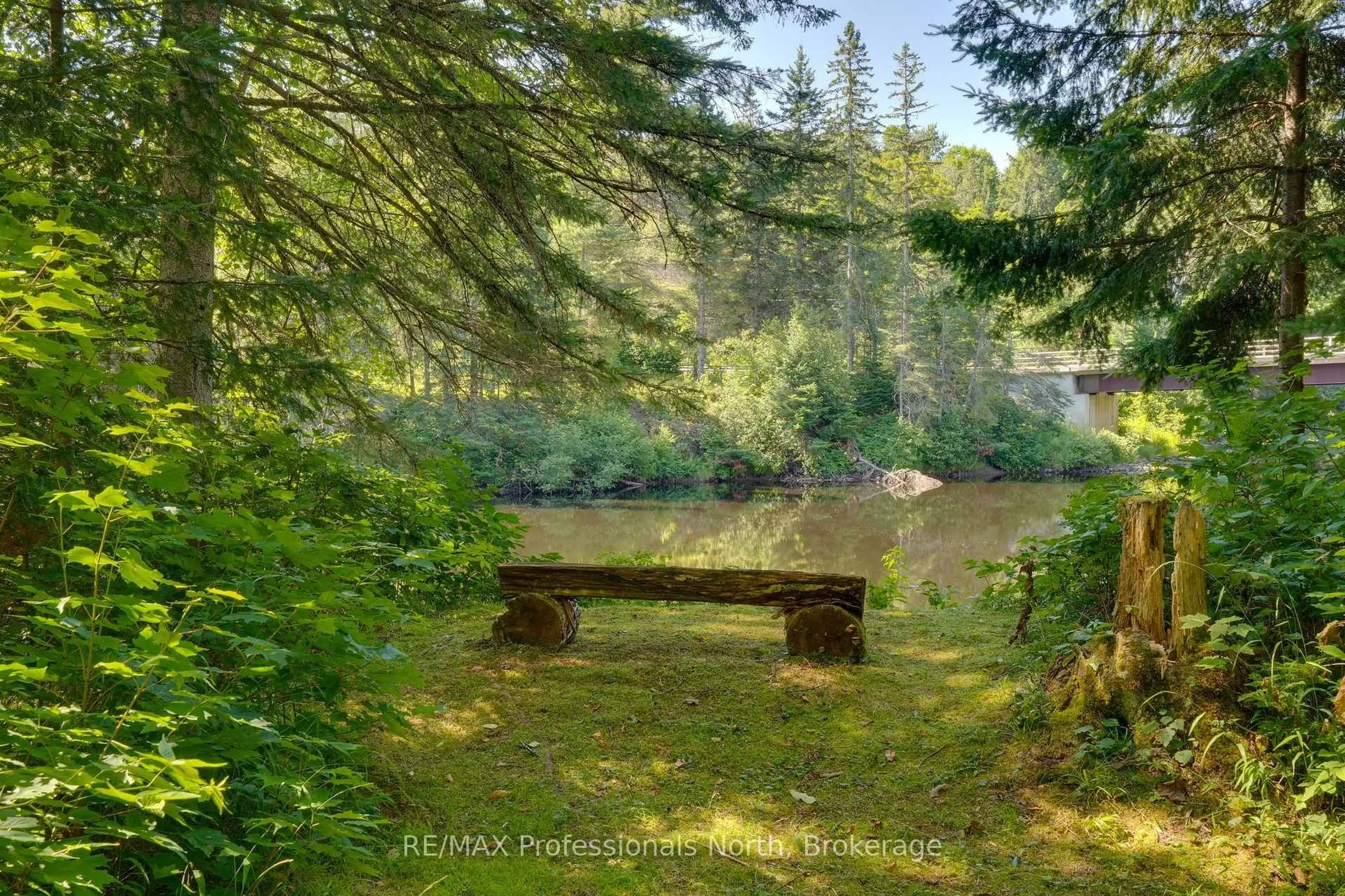 Patio, water/lake/river/ocean view for 1237 Williamsport Rd, Huntsville Ontario P1H 2J4