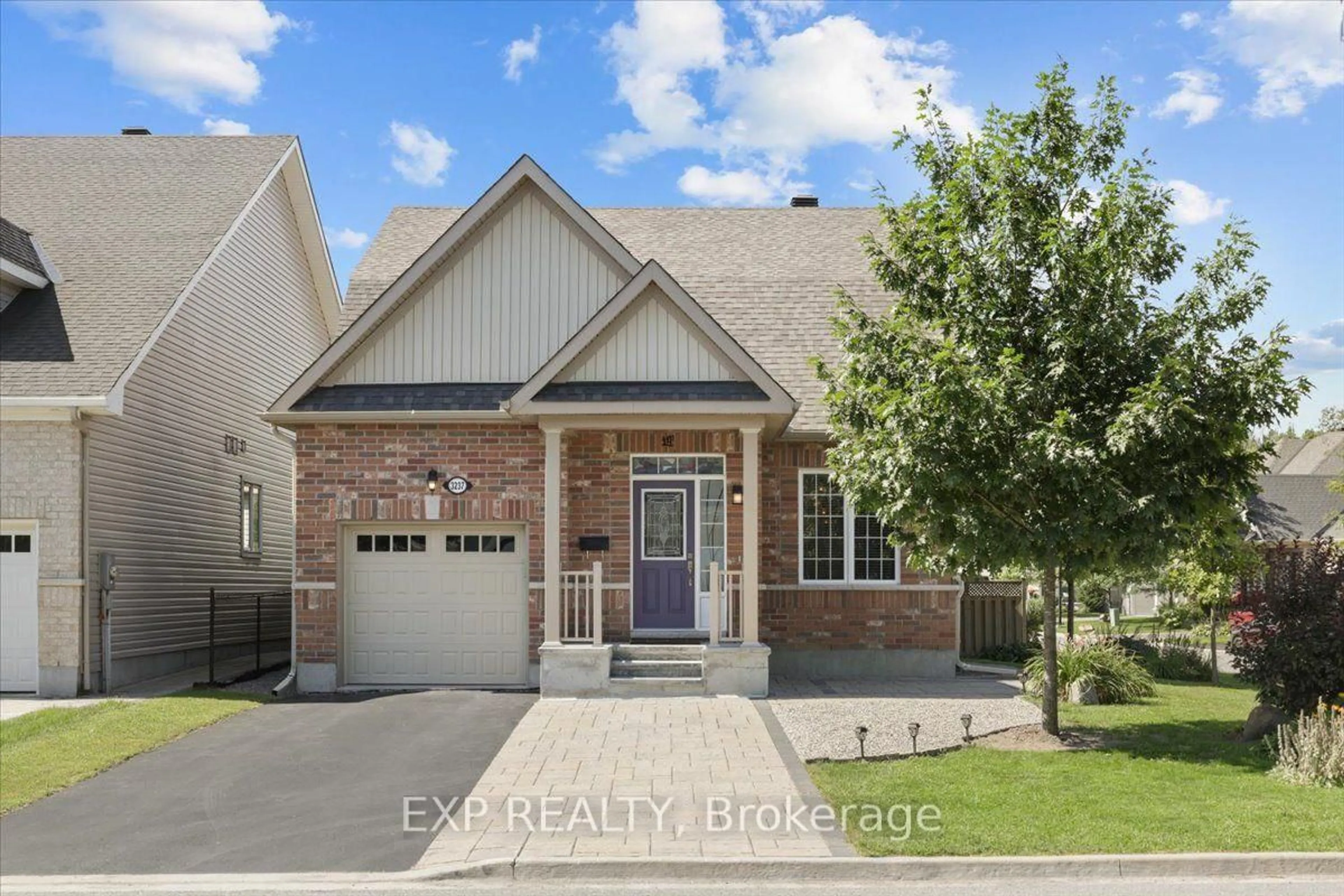 Home with brick exterior material, street for 3237 Harvester Rd, North Grenville Ontario K0G 1J0