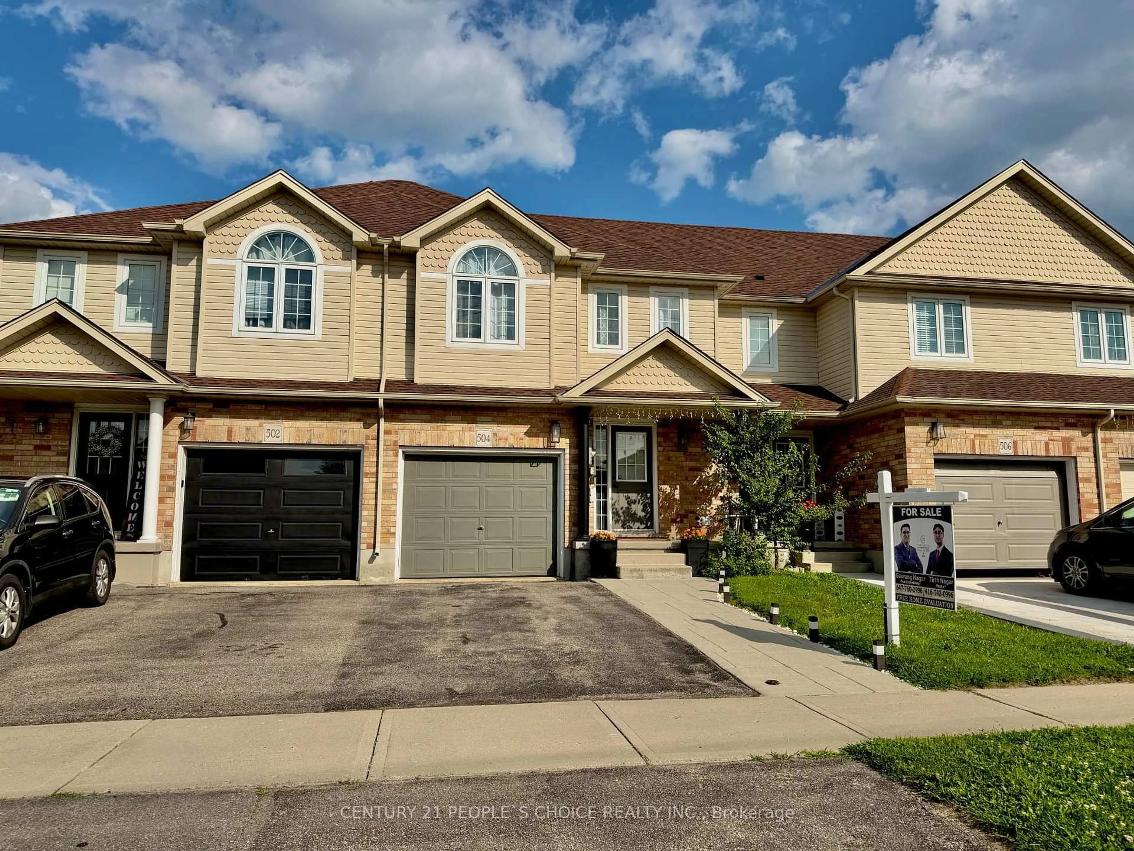 Home with brick exterior material, street for 504 Doon Dr, Kitchener Ontario N2P 2Z1