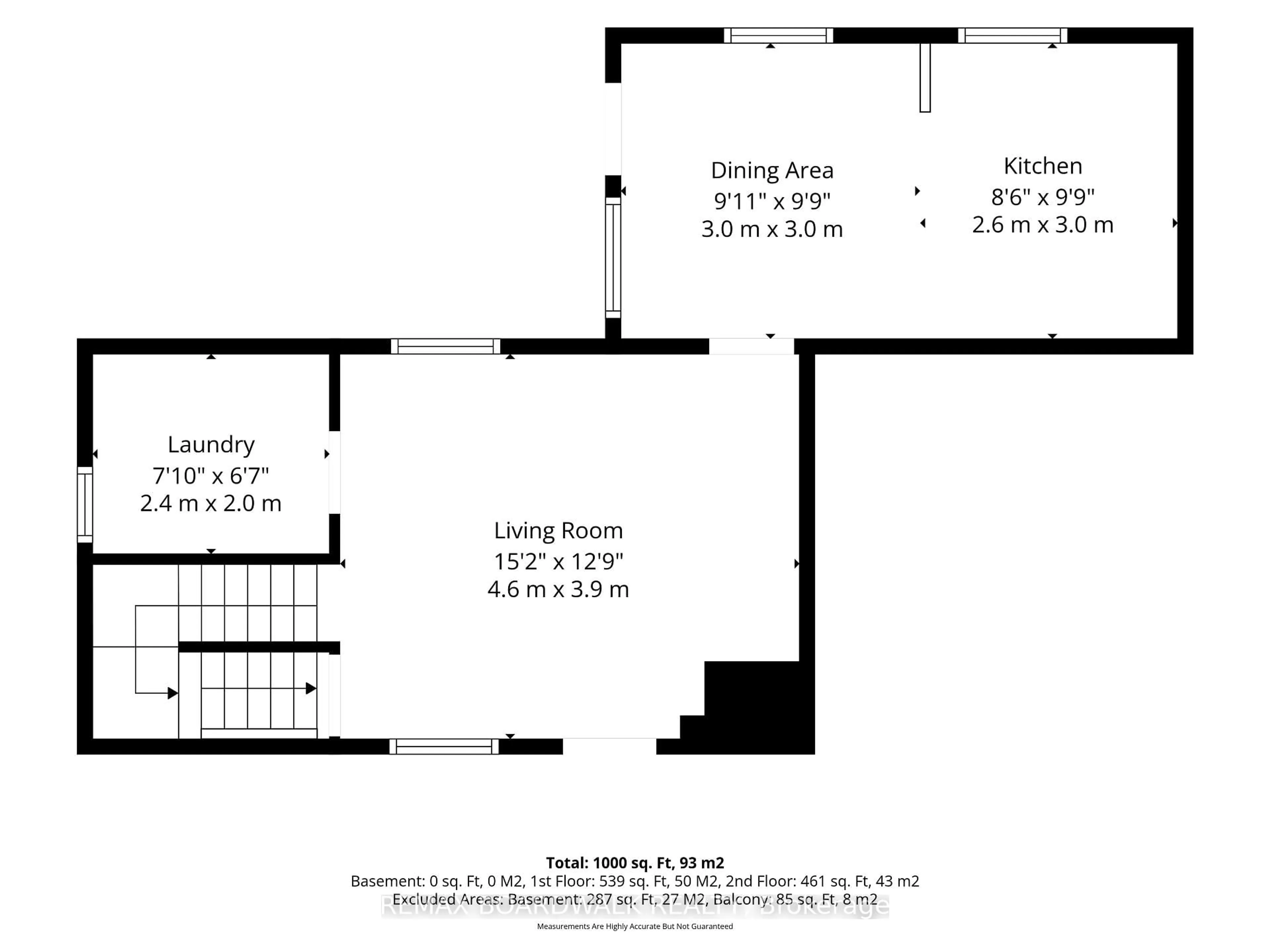 Floor plan for 110-114 Clothier St, North Grenville Ontario K0G 1J0