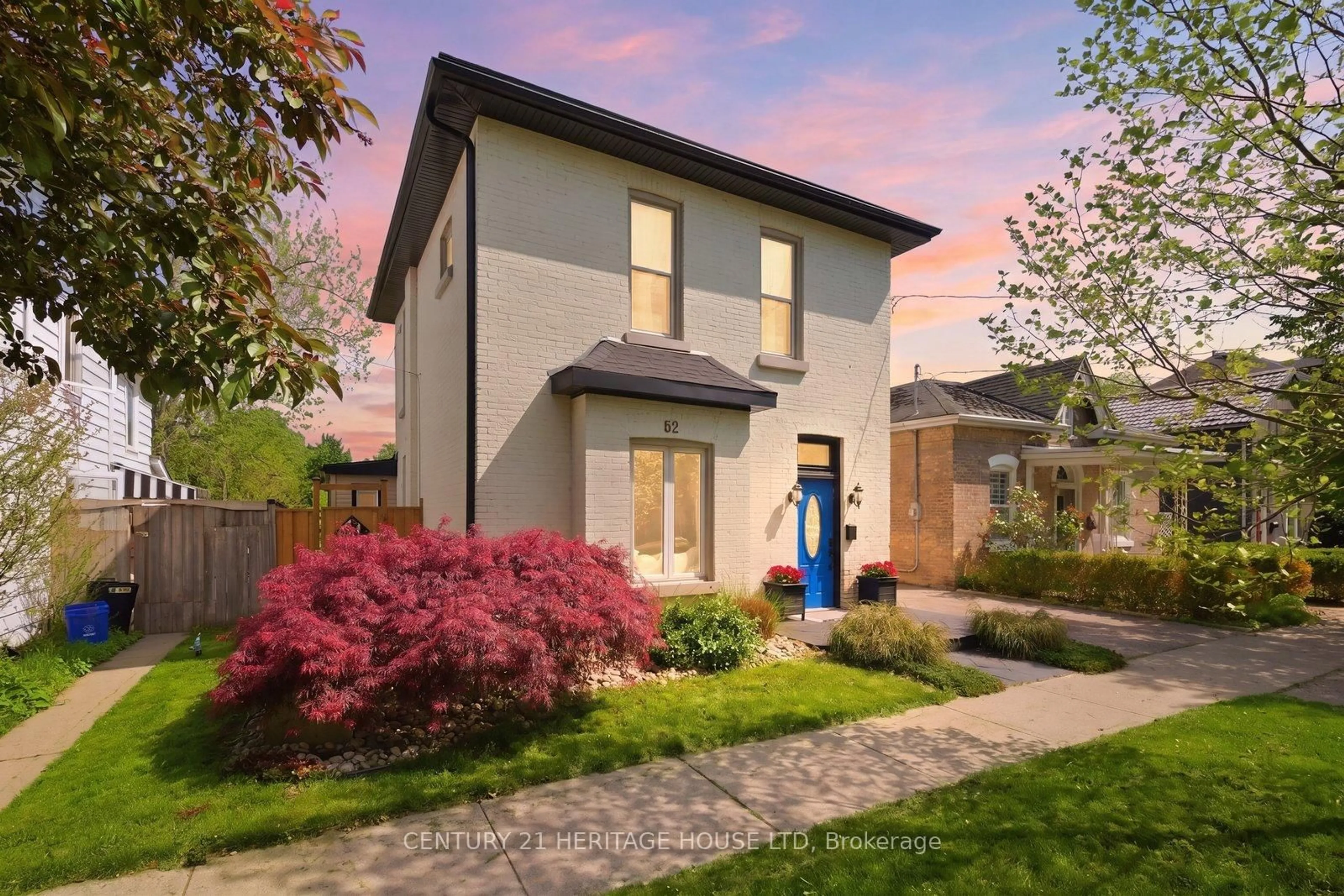Home with brick exterior material, street for 62 East Ave, Brantford Ontario N3S 3L4