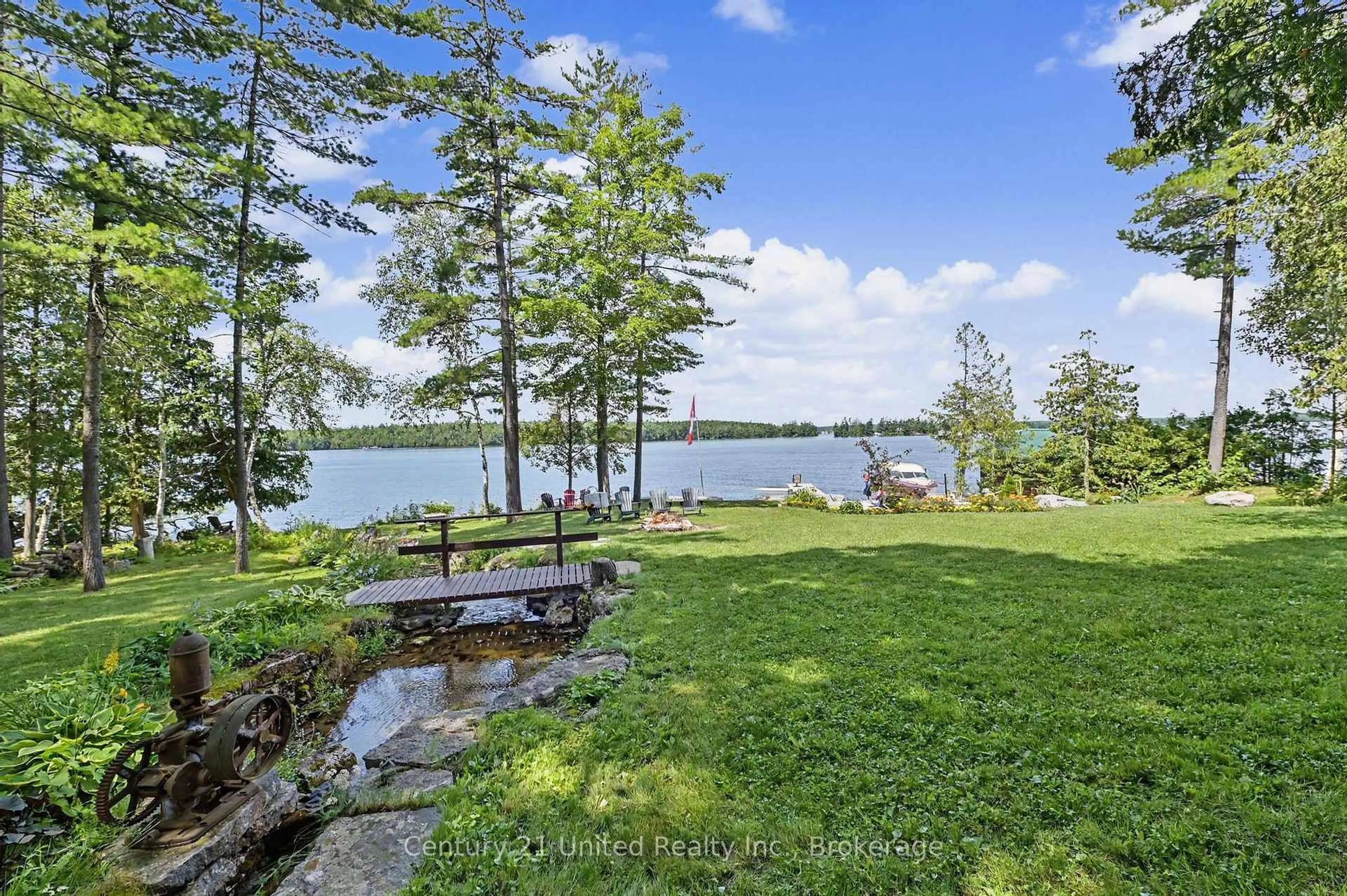 Patio, water/lake/river/ocean view for 113 Sugarbush Cres, Trent Lakes Ontario K0L 1J0