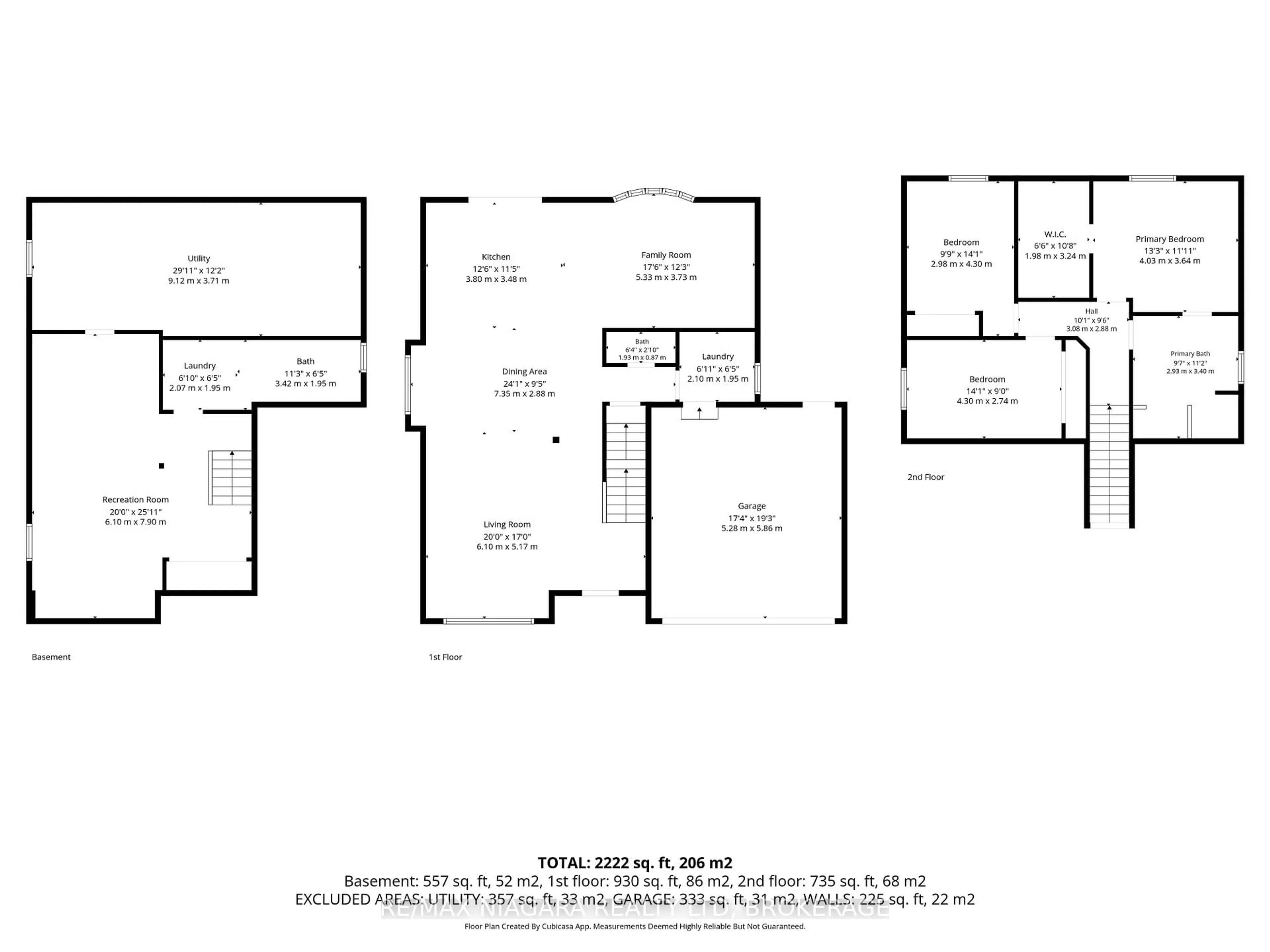 Floor plan for 30 Orlando Dr, St. Catharines Ontario L2N 6X4