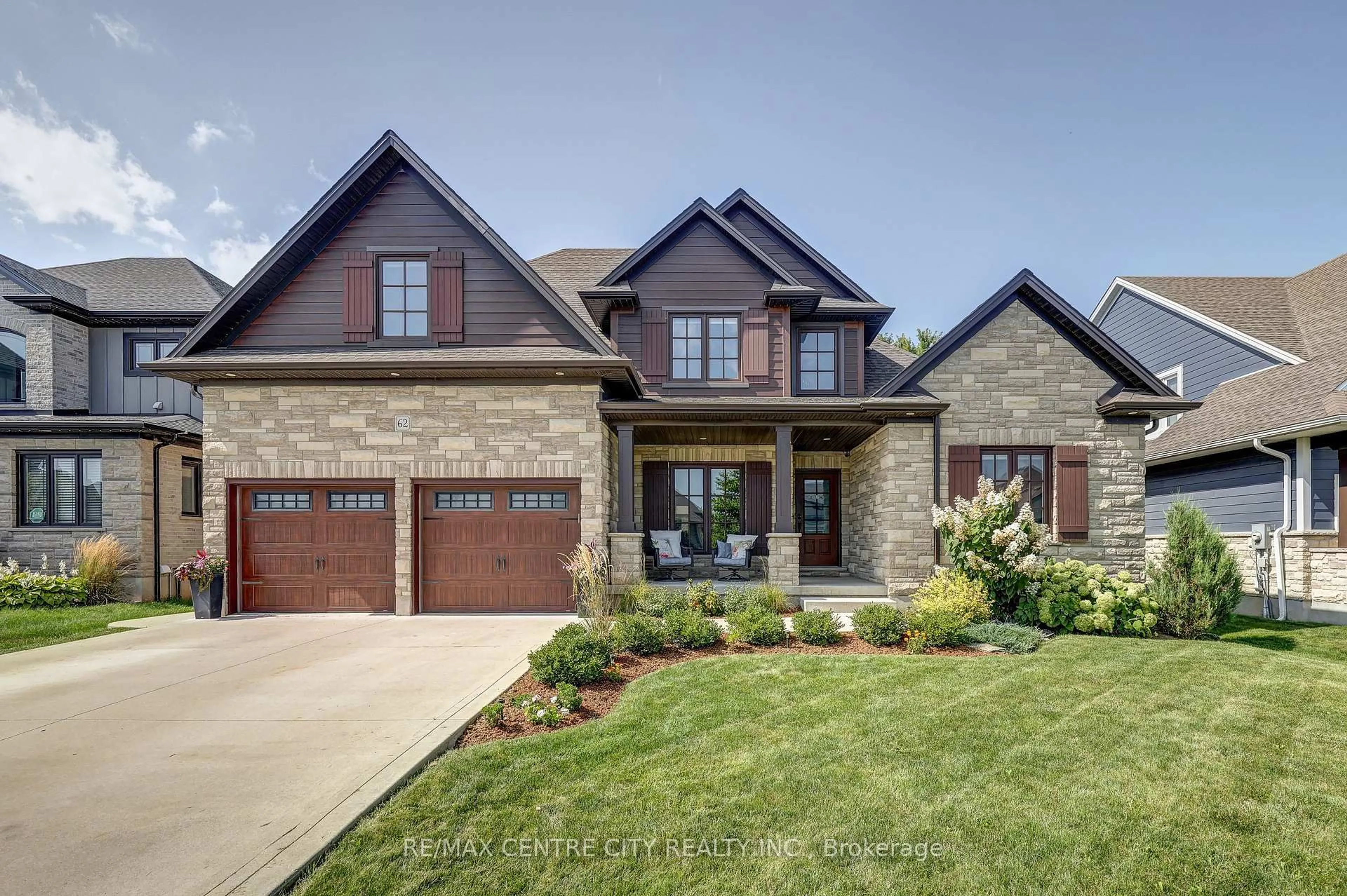 Home with brick exterior material, street for 62 Talbot Grove Lane, Southwold Ontario N5P 3T2