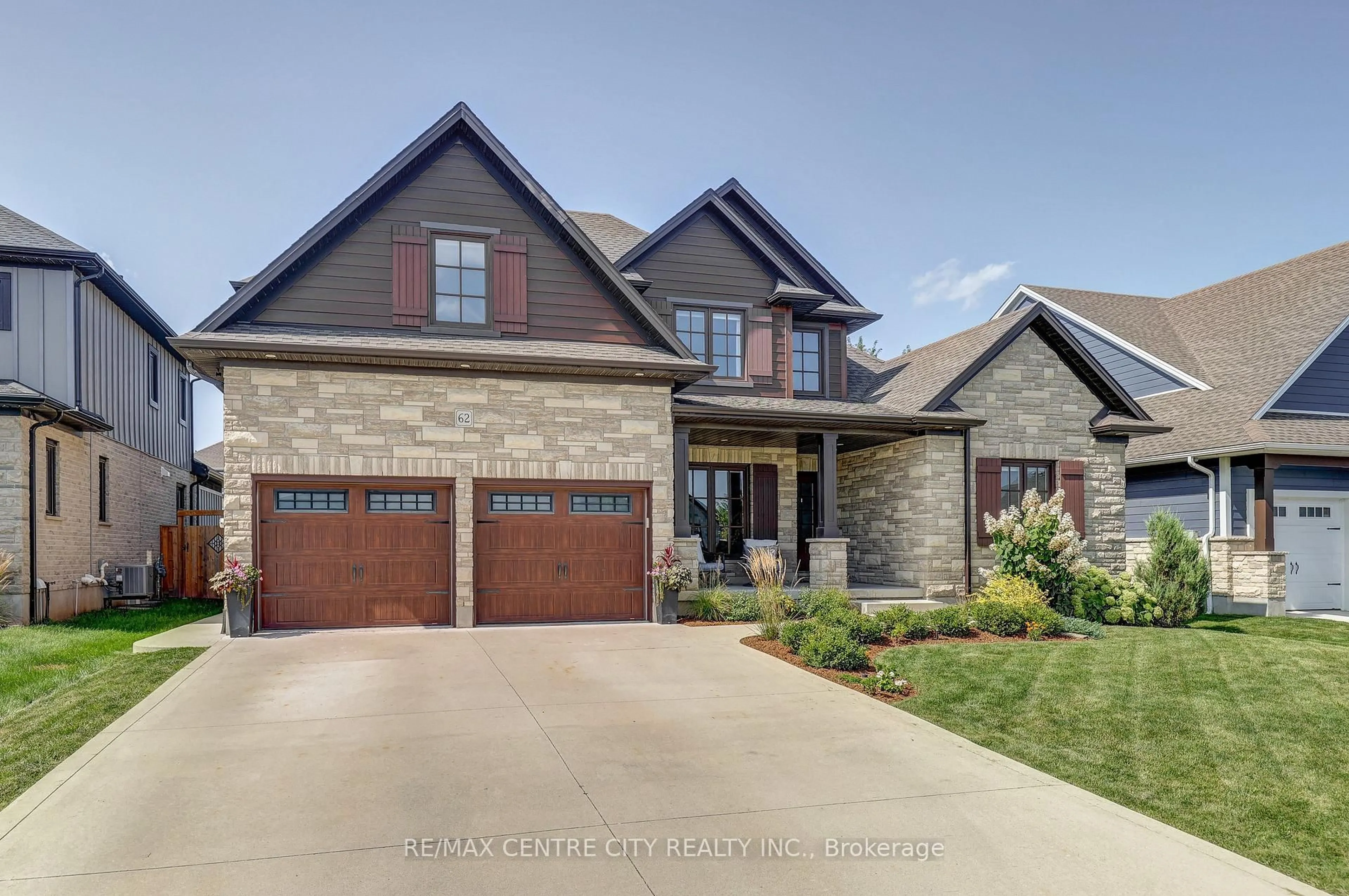 Home with brick exterior material, street for 62 Talbot Grove Lane, Southwold Ontario N5P 3T2