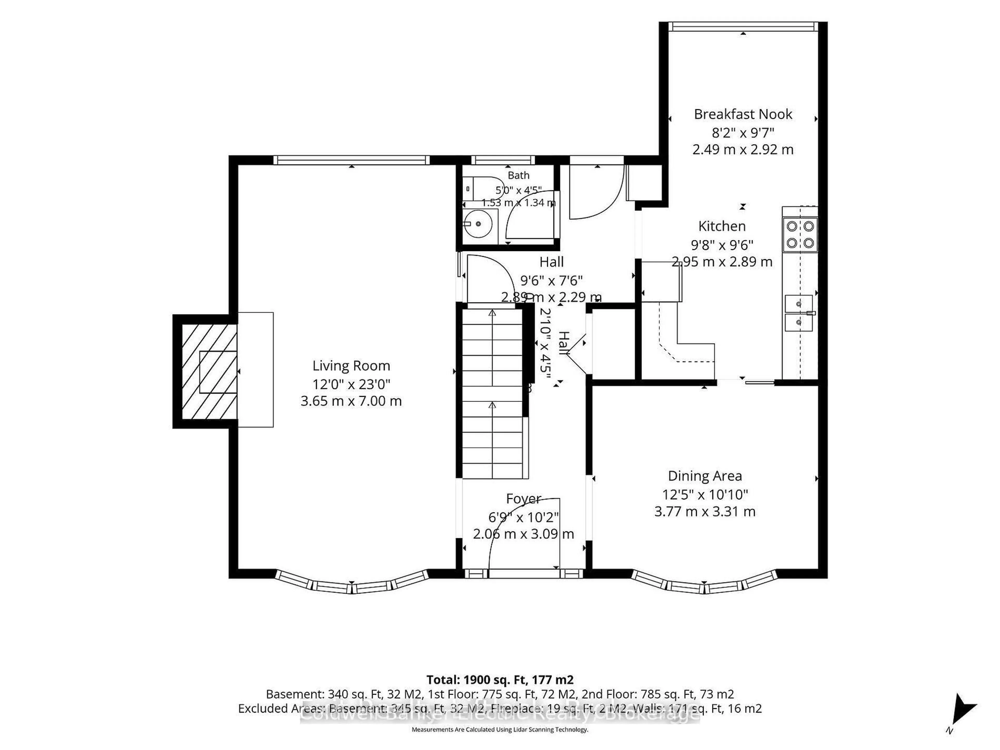 Floor plan for 1219 Edmison Dr, Peterborough Ontario K9H 6V2