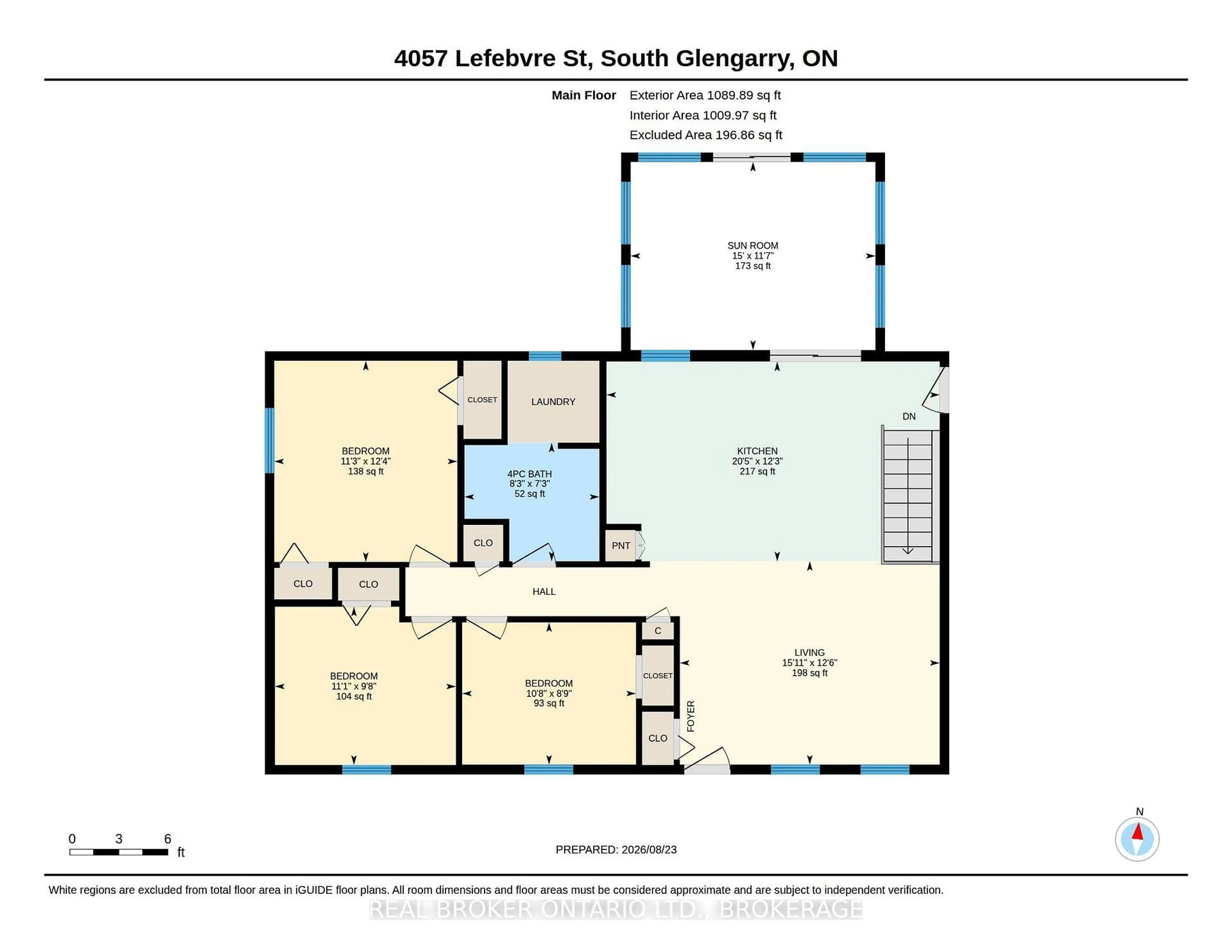 Floor plan for 4057 LEFEBVRE St, South Glengarry Ontario K0C 1L0