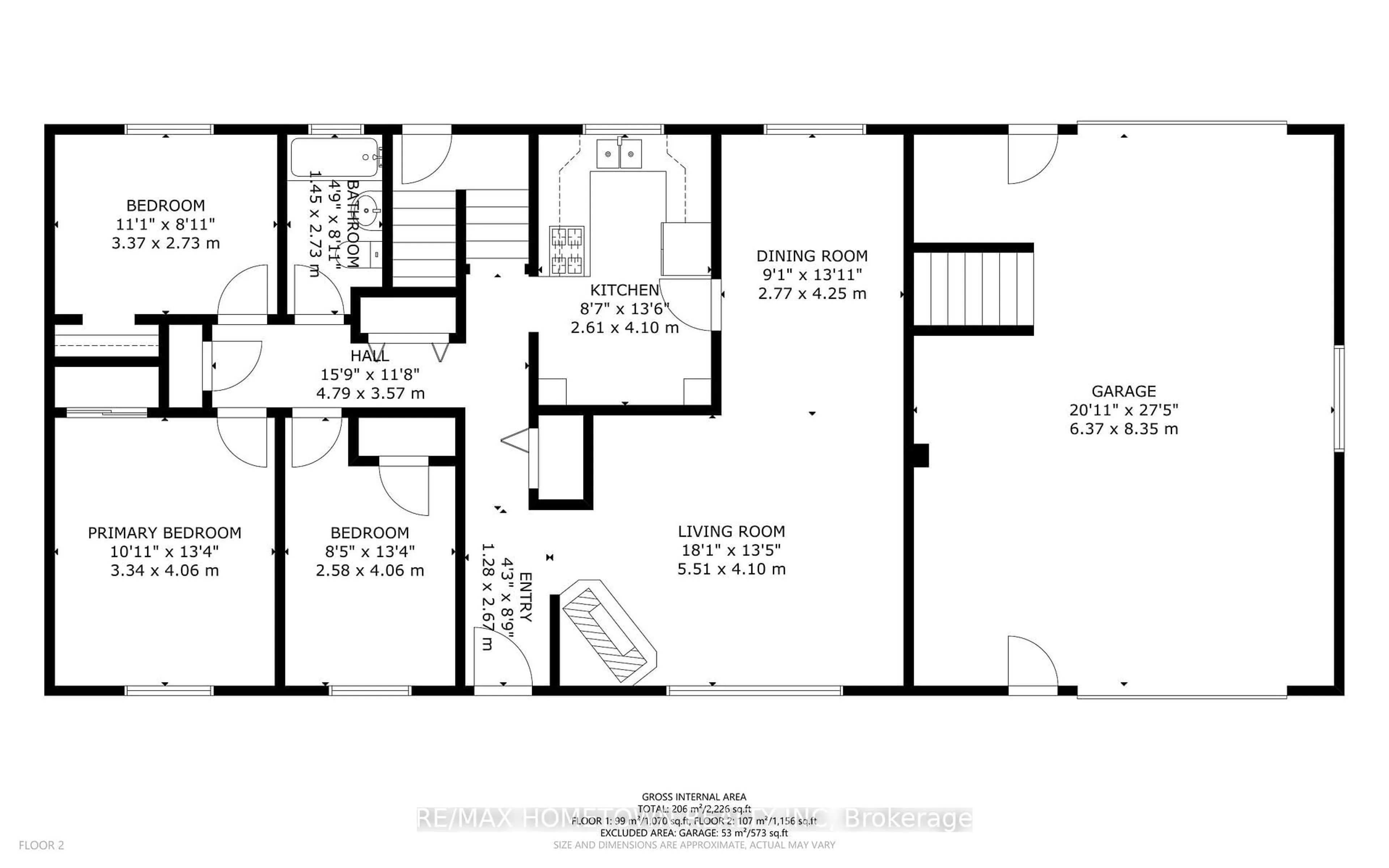 Floor plan for 3505 Charleville Rd, Augusta Ontario K0E 1T0