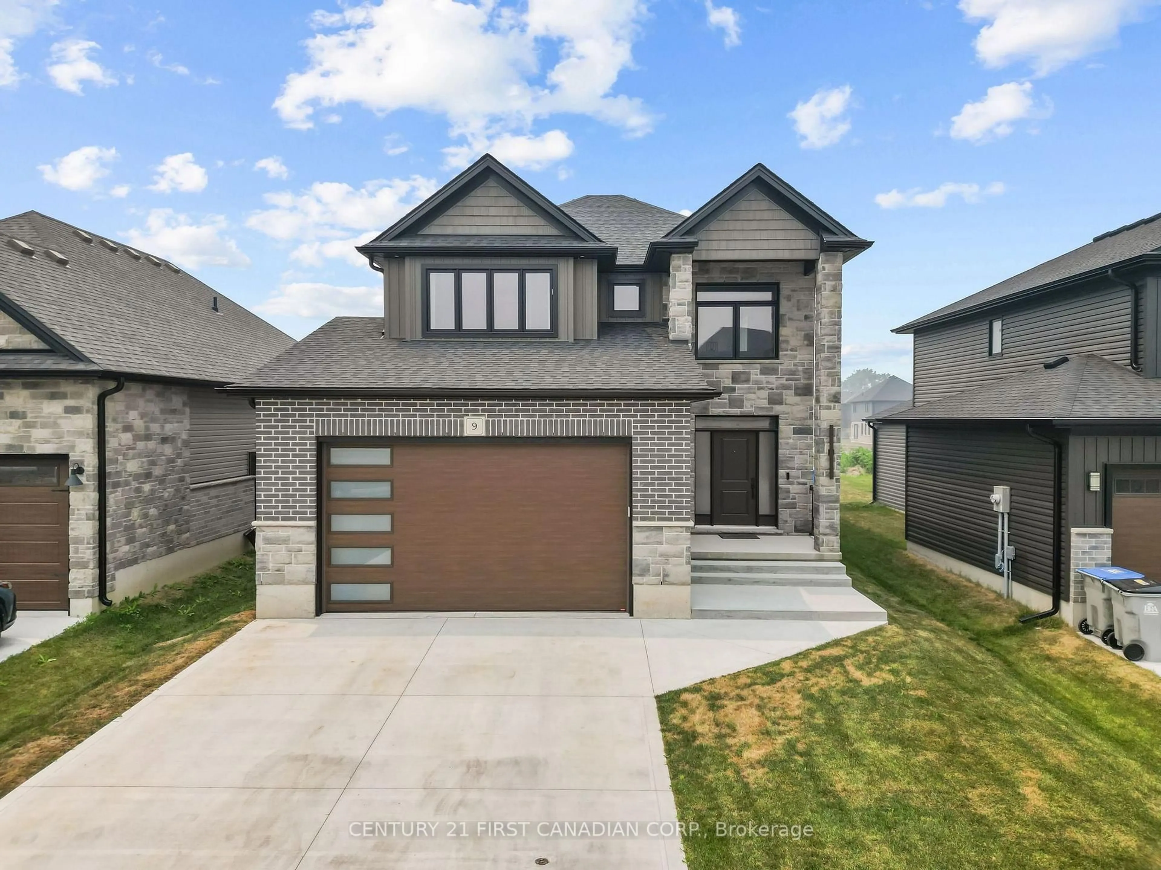 Home with brick exterior material, street for 9 SHELDABREN St, North Middlesex Ontario N0M 1A0
