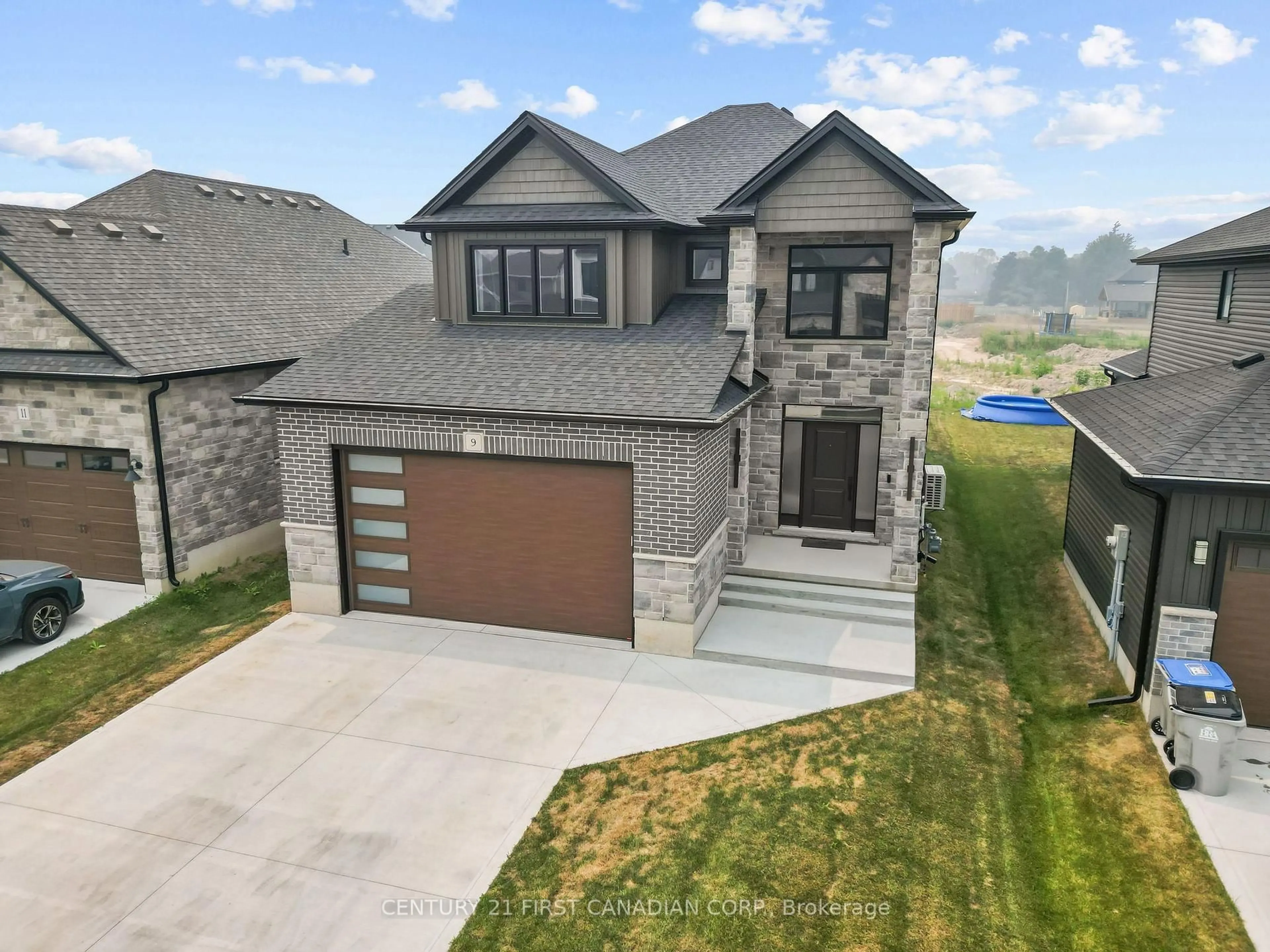 Home with brick exterior material, street for 9 SHELDABREN St, North Middlesex Ontario N0M 1A0