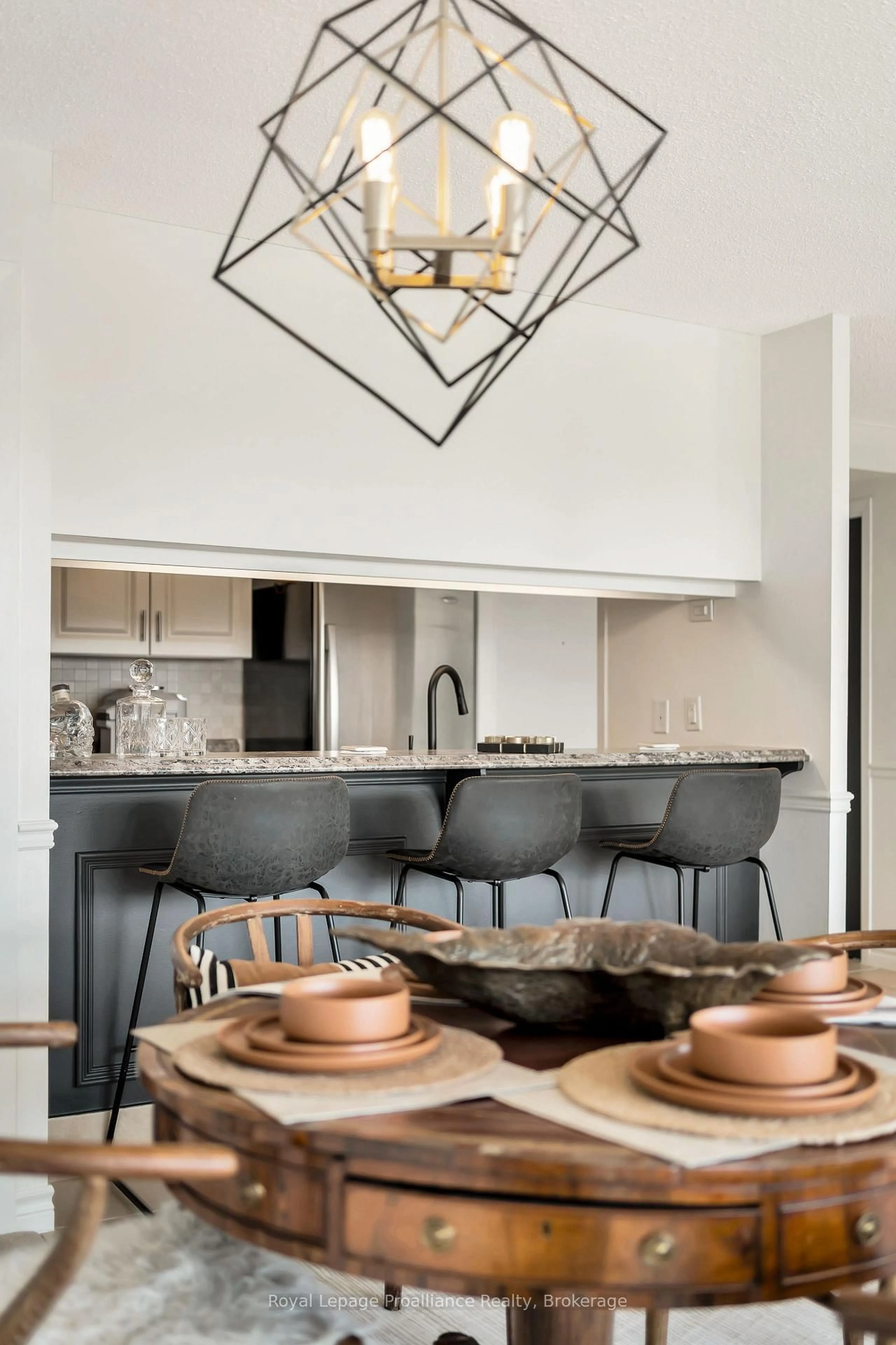 Contemporary kitchen, ceramic/tile floor for 344 Front St #506, Belleville Ontario K8N 5M4