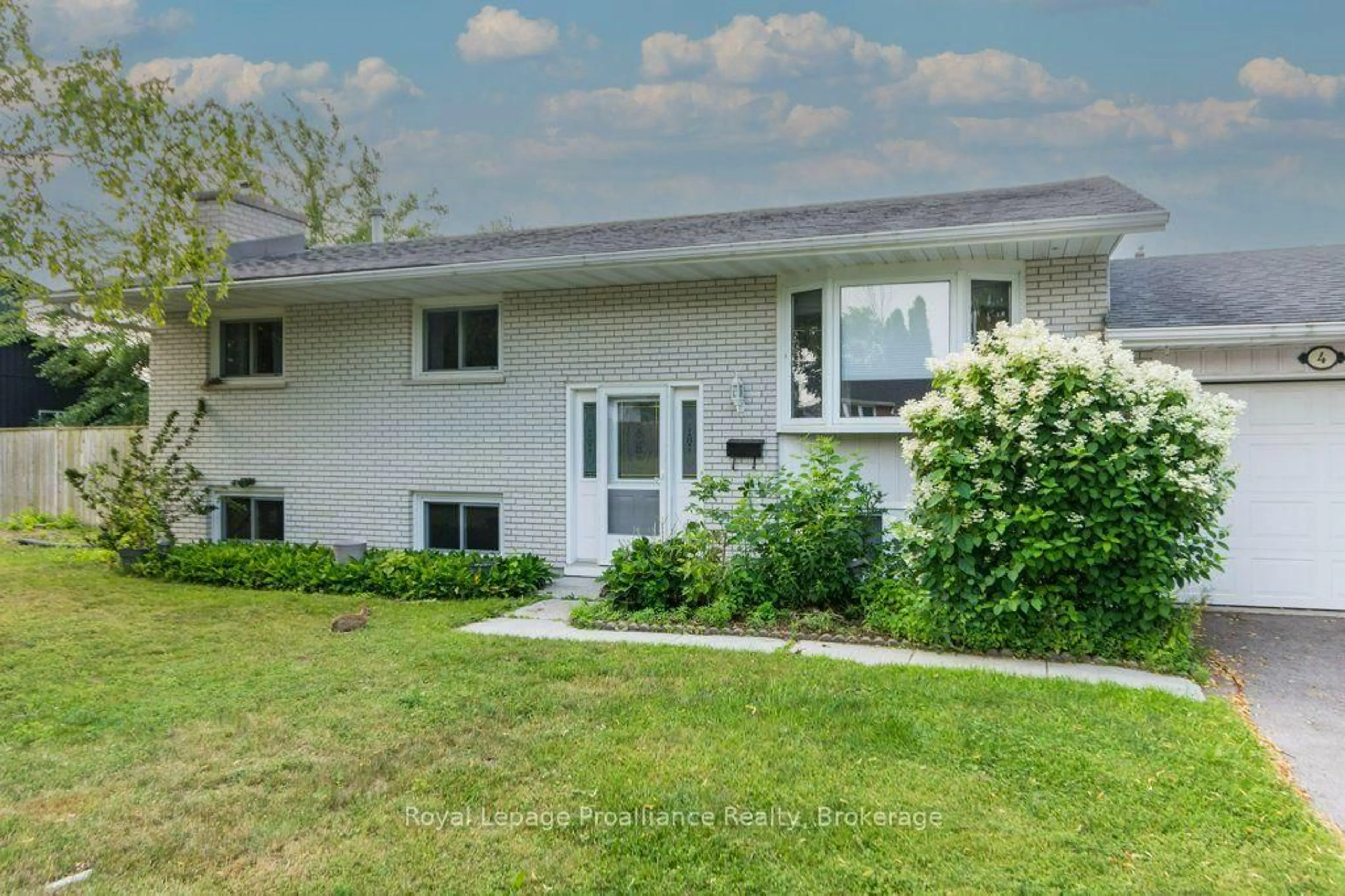 Home with vinyl exterior material, street for 4 O'Neil Cres, Quinte West Ontario K8V 5Y6