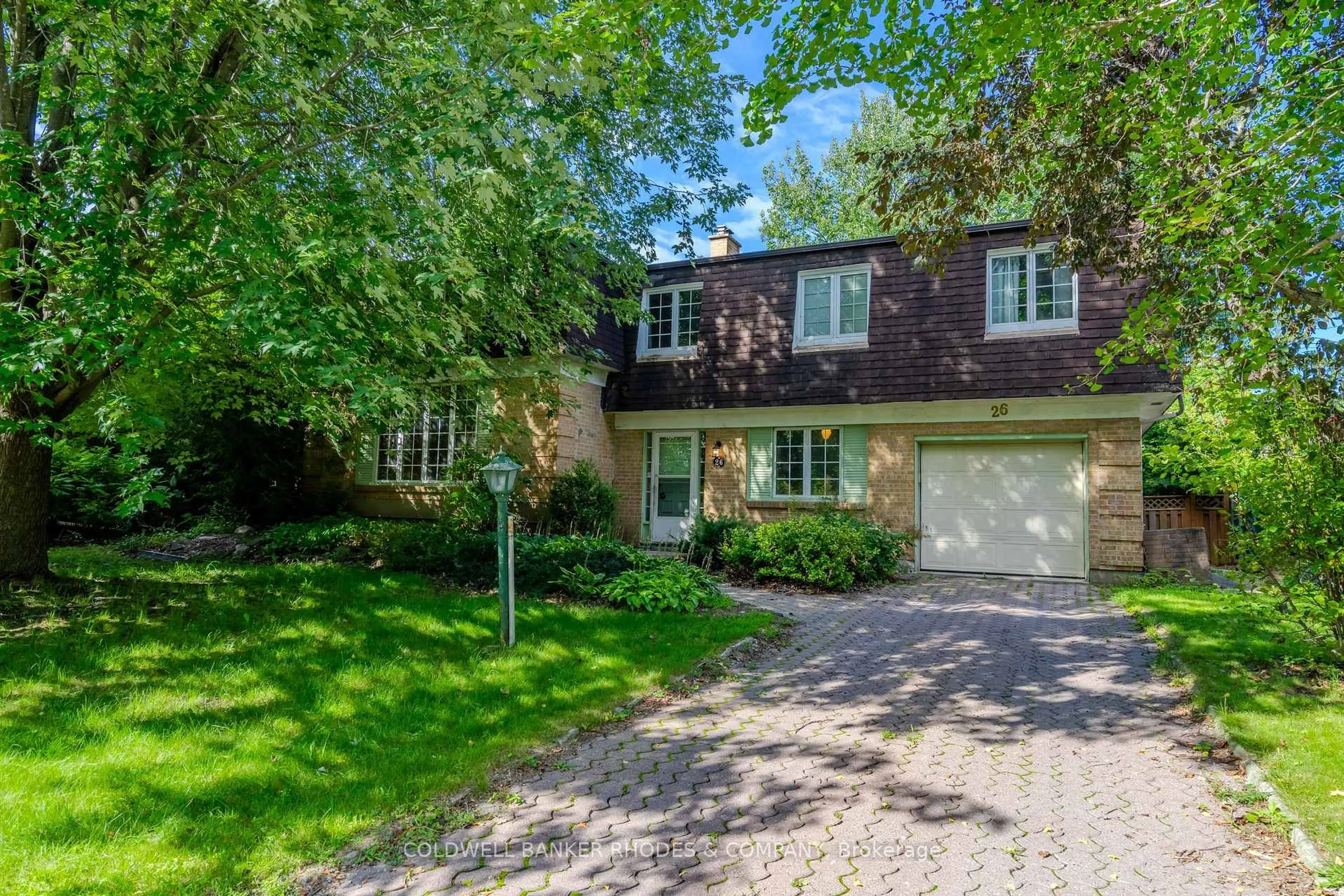 Home with brick exterior material, street for 26 Crofton Rd, Ottawa Ontario K2G 0N3