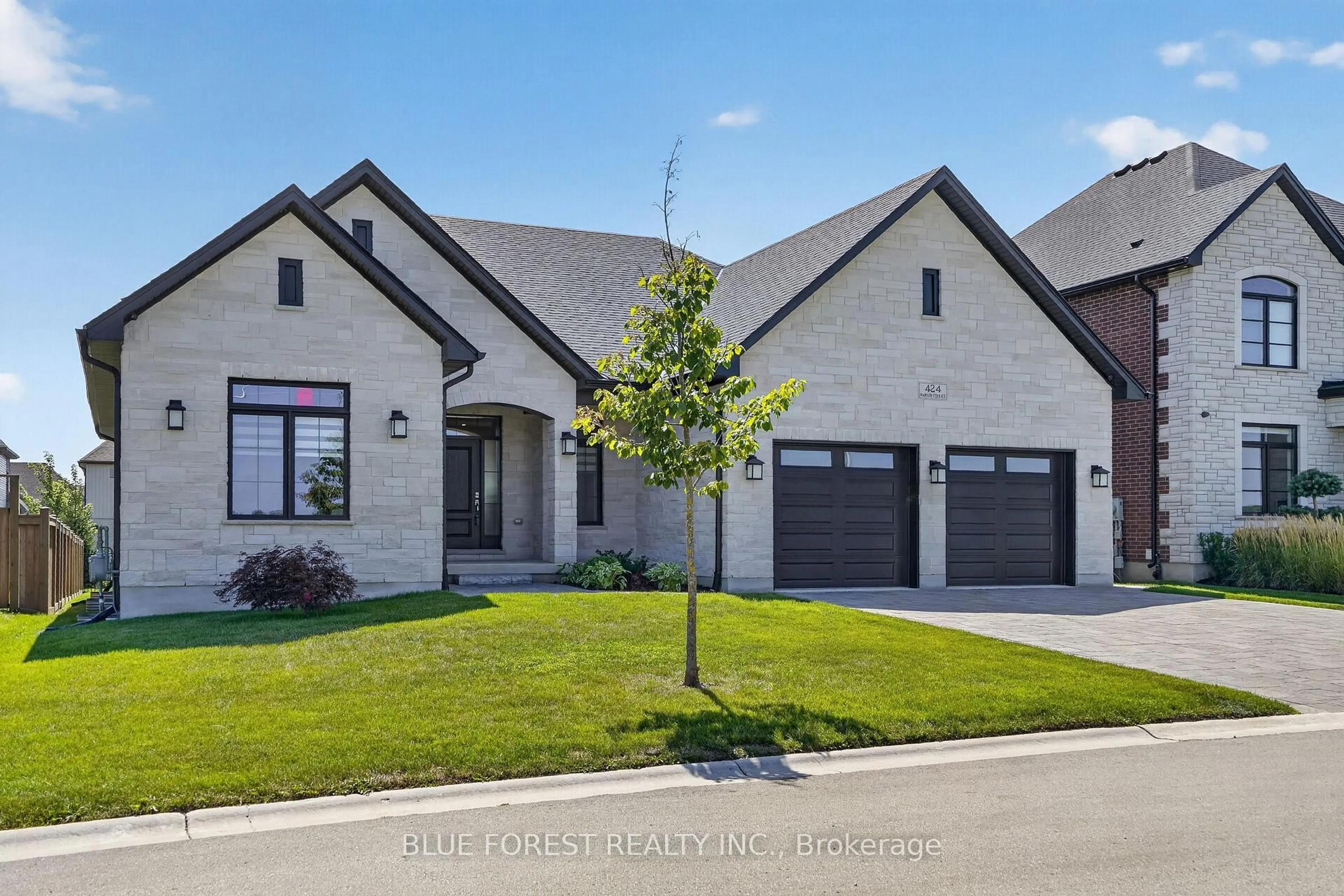 Home with brick exterior material, street for 424 Warner Terr, London North Ontario N6G 0E6