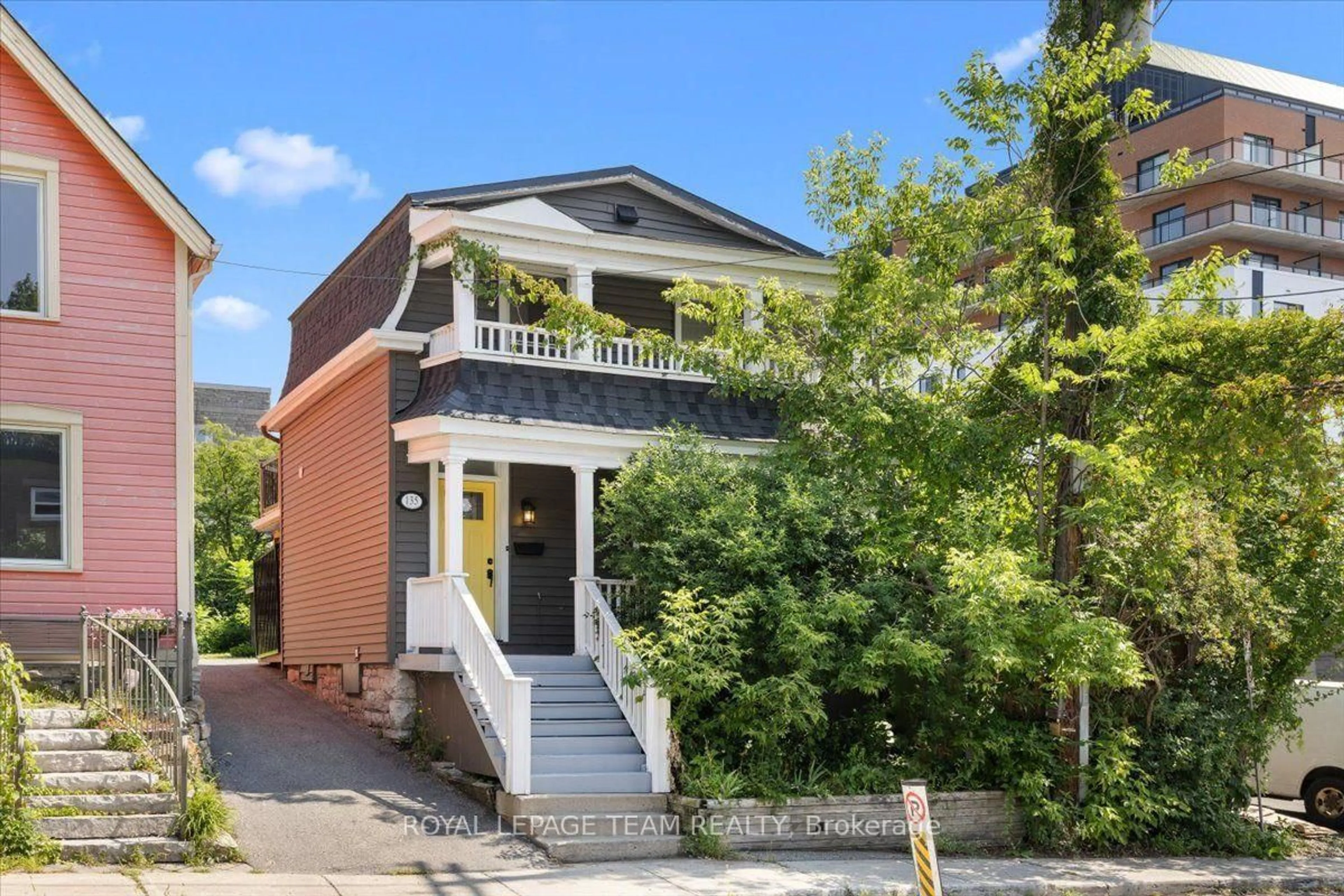 Home with brick exterior material, street for 135 Upper Lorne Pl, Ottawa Ontario K1R 7G8
