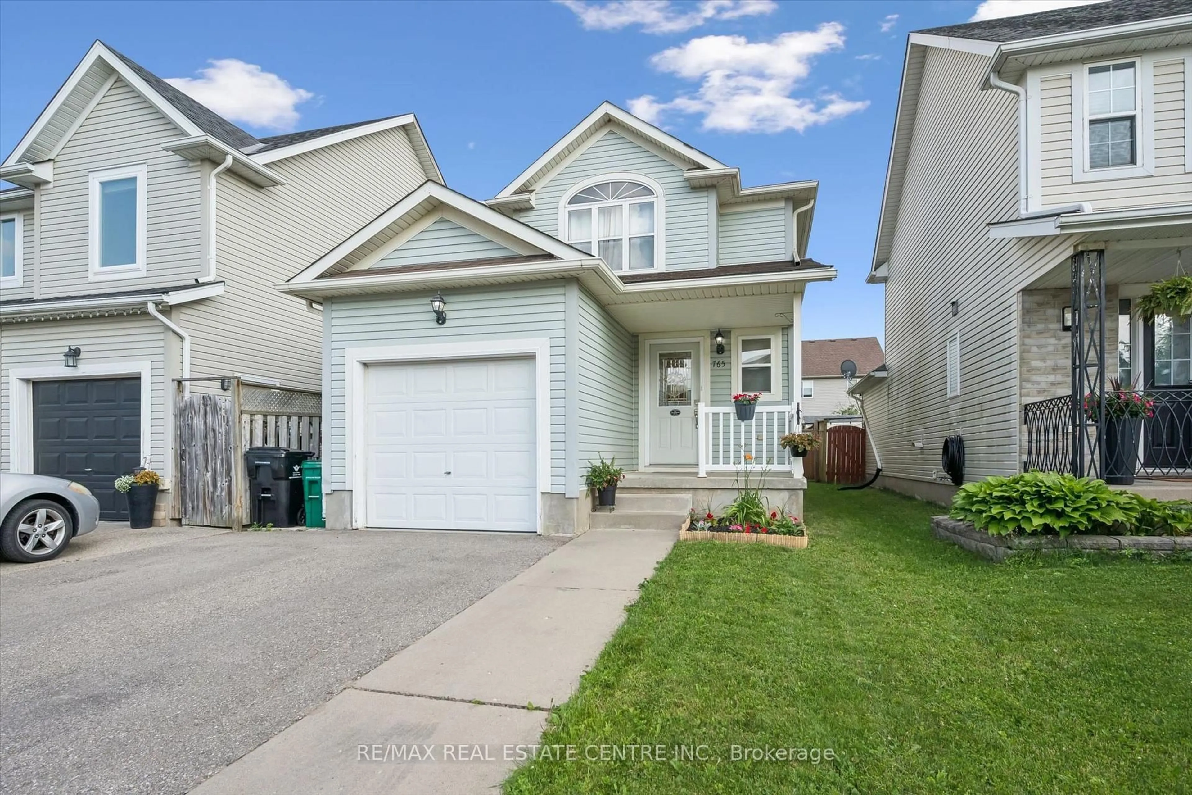 Home with vinyl exterior material, street for 765 Angler Way, Waterloo Ontario N2K 4L7