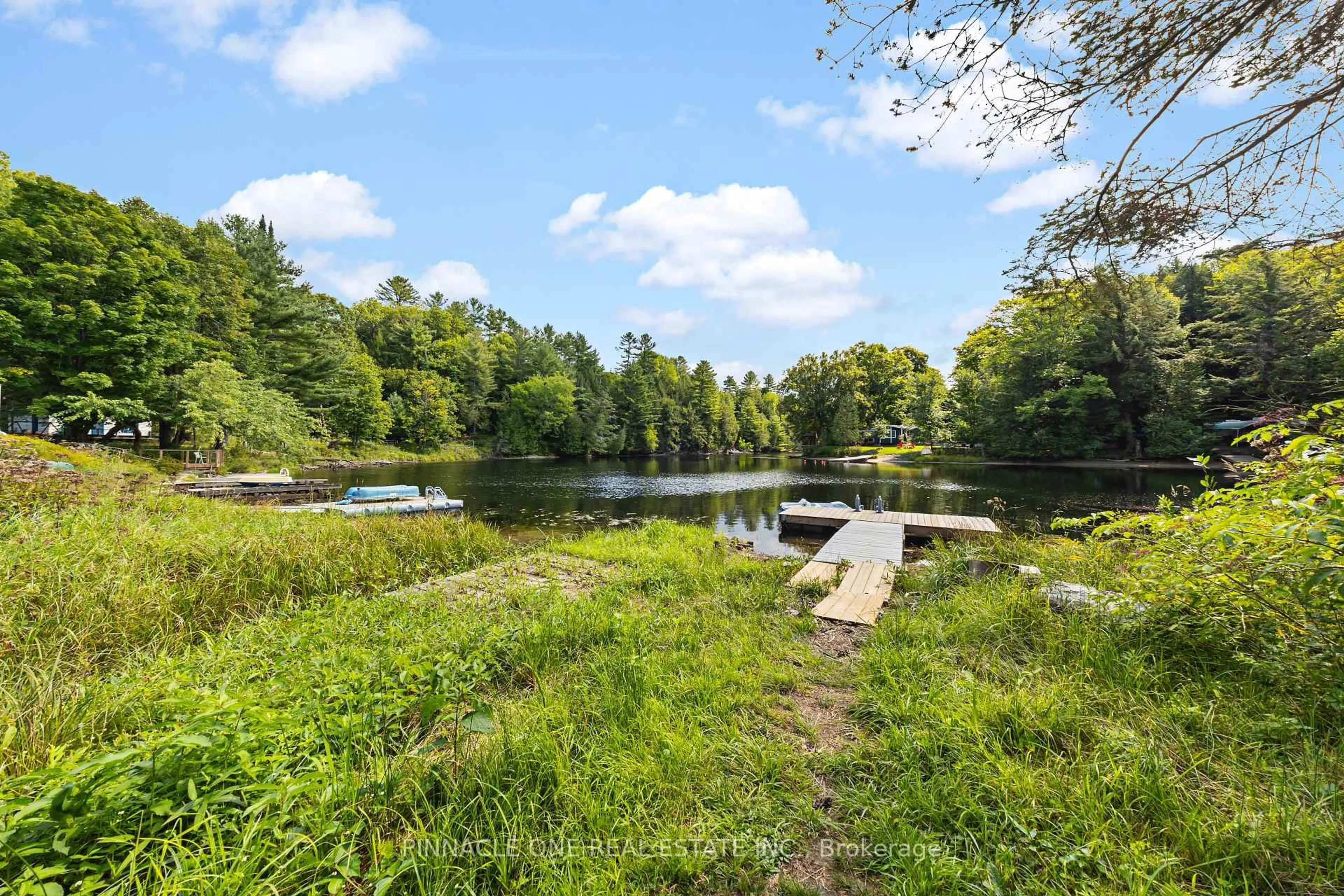Patio, water/lake/river/ocean view for 159 Keith Rd, Bracebridge Ontario P1L 0A1