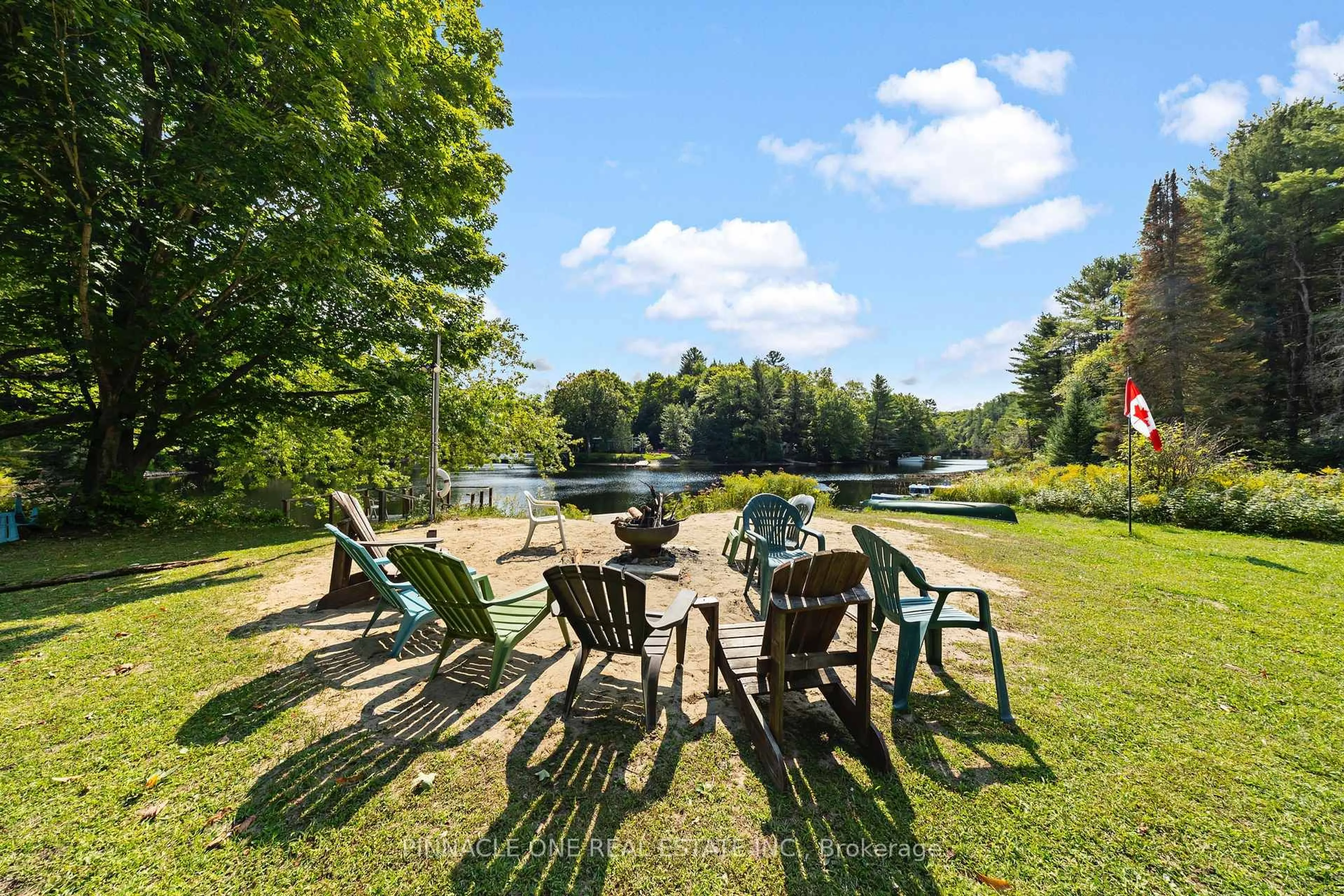 Patio, water/lake/river/ocean view for 159 Keith Rd, Bracebridge Ontario P1L 0A1