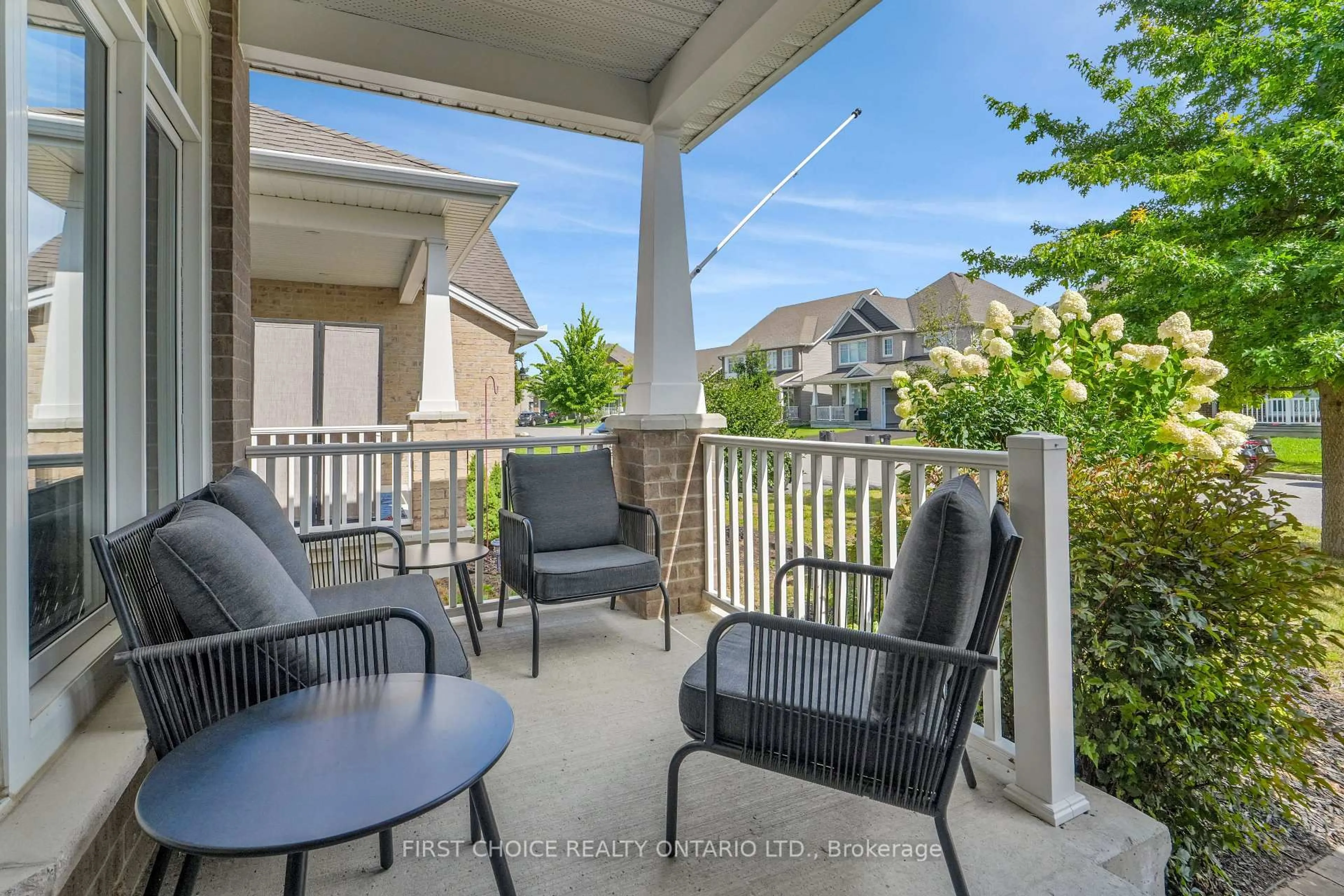 Patio, water/lake/river/ocean view for 550 Silverbell Cres, Ottawa Ontario K1T 0P1