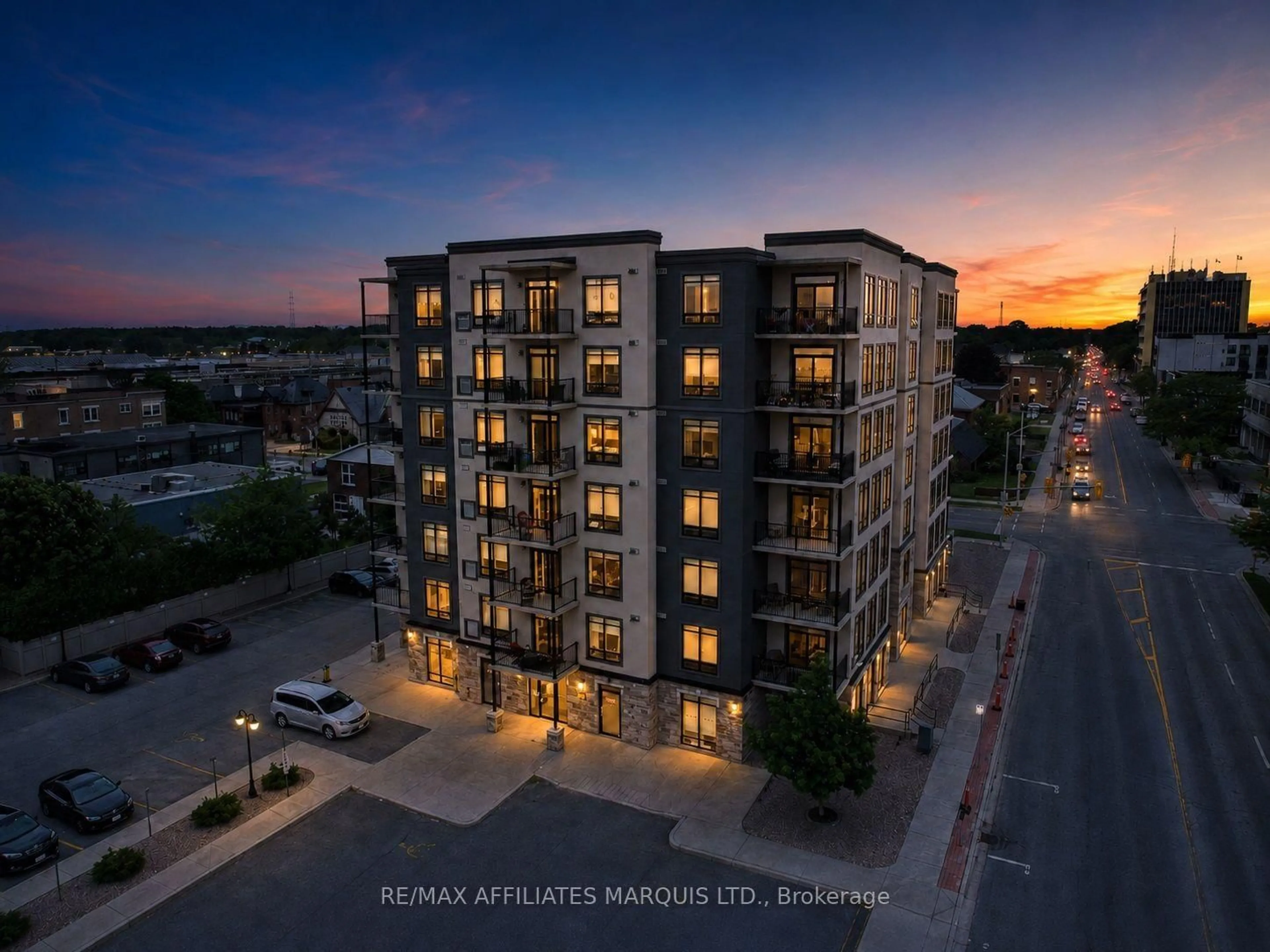 A pic from outside/outdoor area/front of a property/back of a property/a pic from drone, building for 108 Second St #200, Cornwall Ontario K6H 3H1