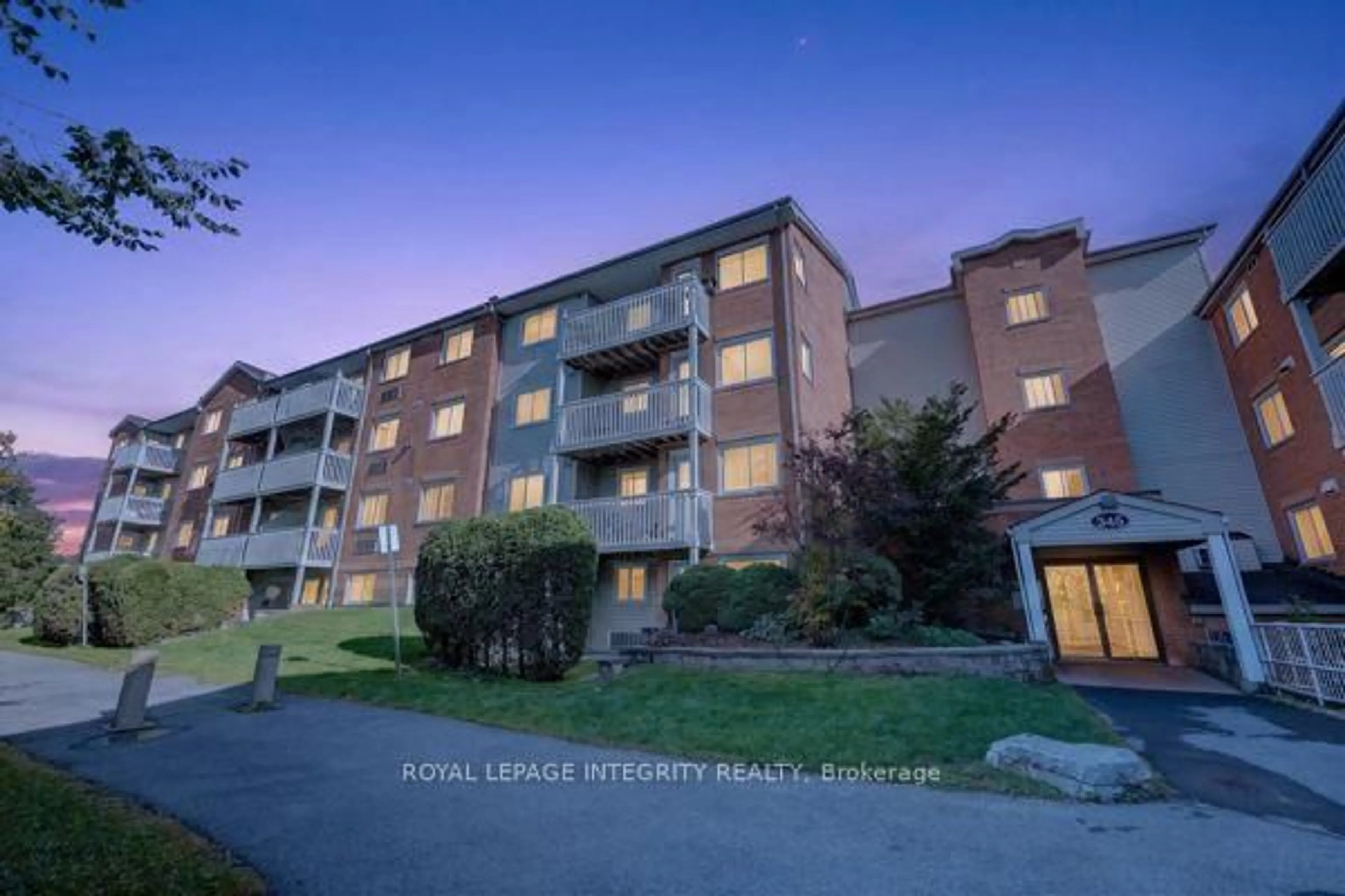 A pic from outside/outdoor area/front of a property/back of a property/a pic from drone, unknown for 345 Centrum Blvd #404, Ottawa Ontario K1E 3W9