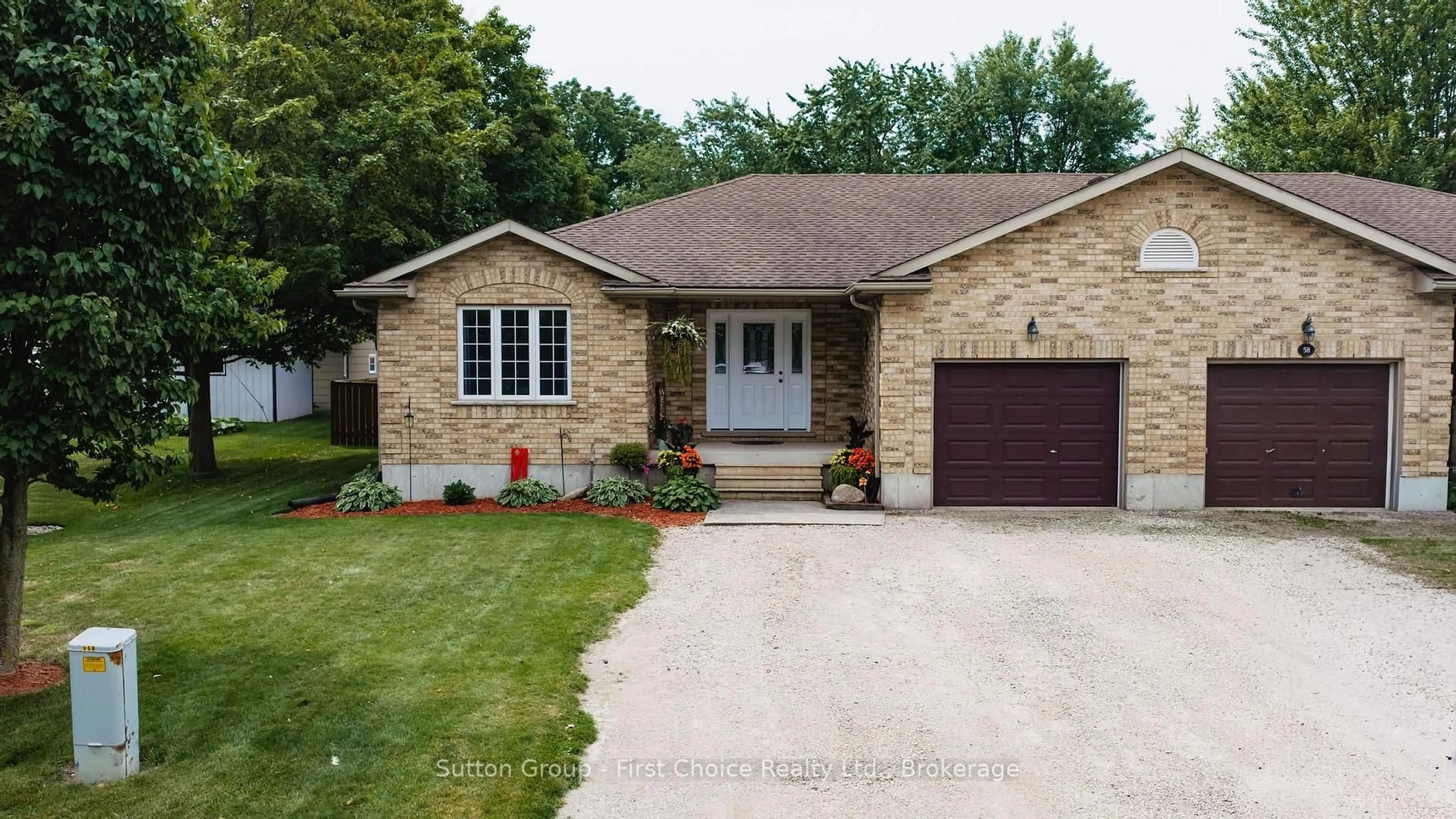Home with brick exterior material, street for 56 Huron Rd, West Perth Ontario N0K 1N0