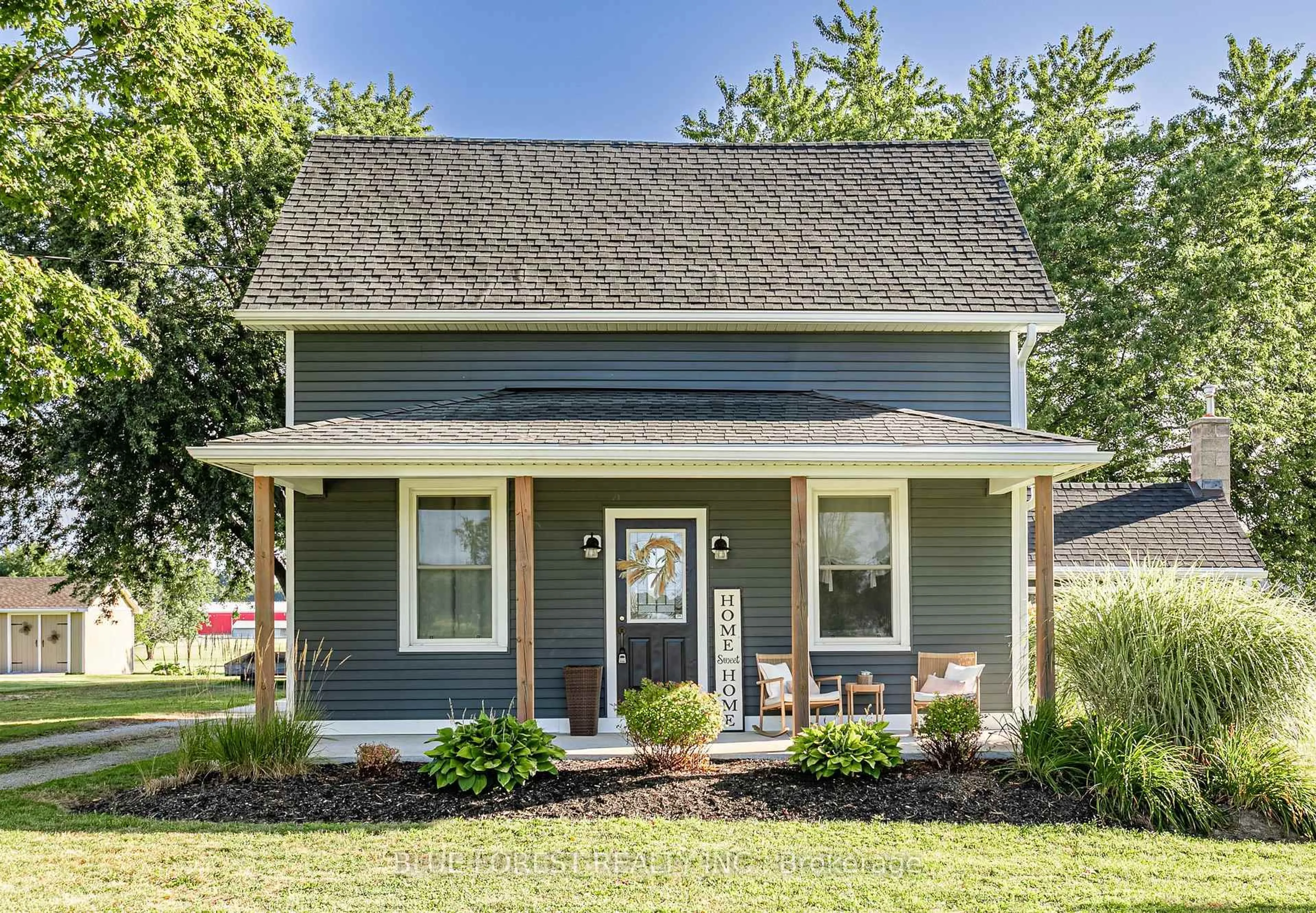 Home with vinyl exterior material, street for 42680 Graham Rd, Huron East Ontario N0G 1H0