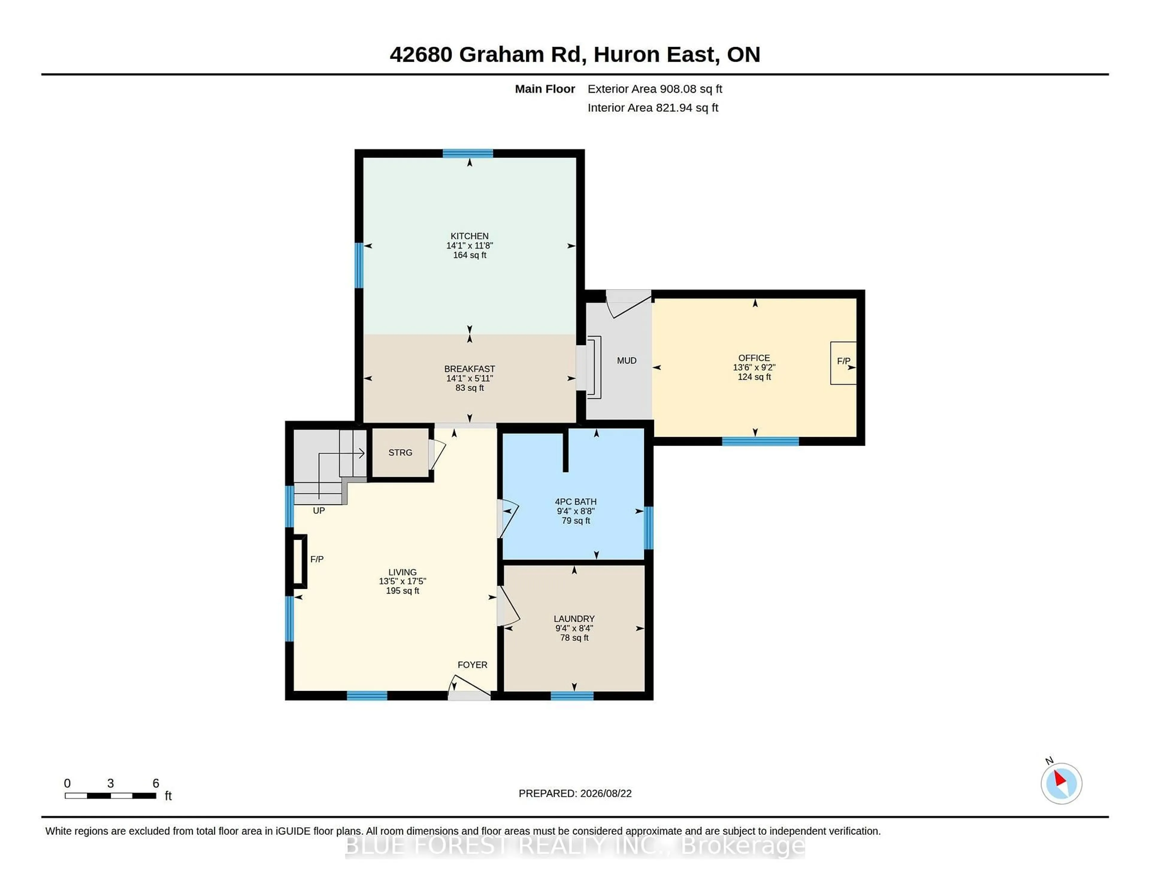 Floor plan for 42680 Graham Rd, Huron East Ontario N0G 1H0
