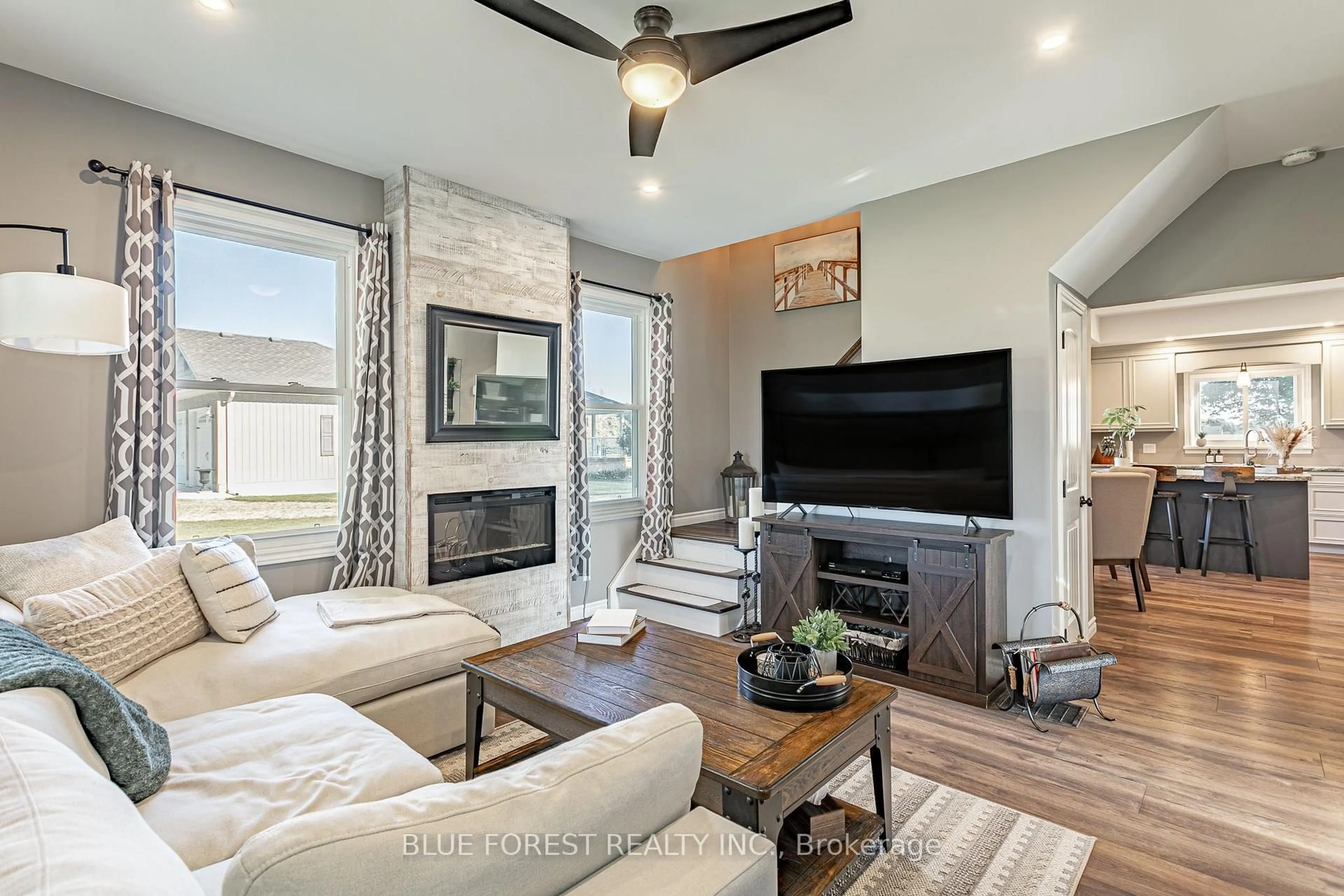 Living room with furniture, unknown for 42680 Graham Rd, Huron East Ontario N0G 1H0