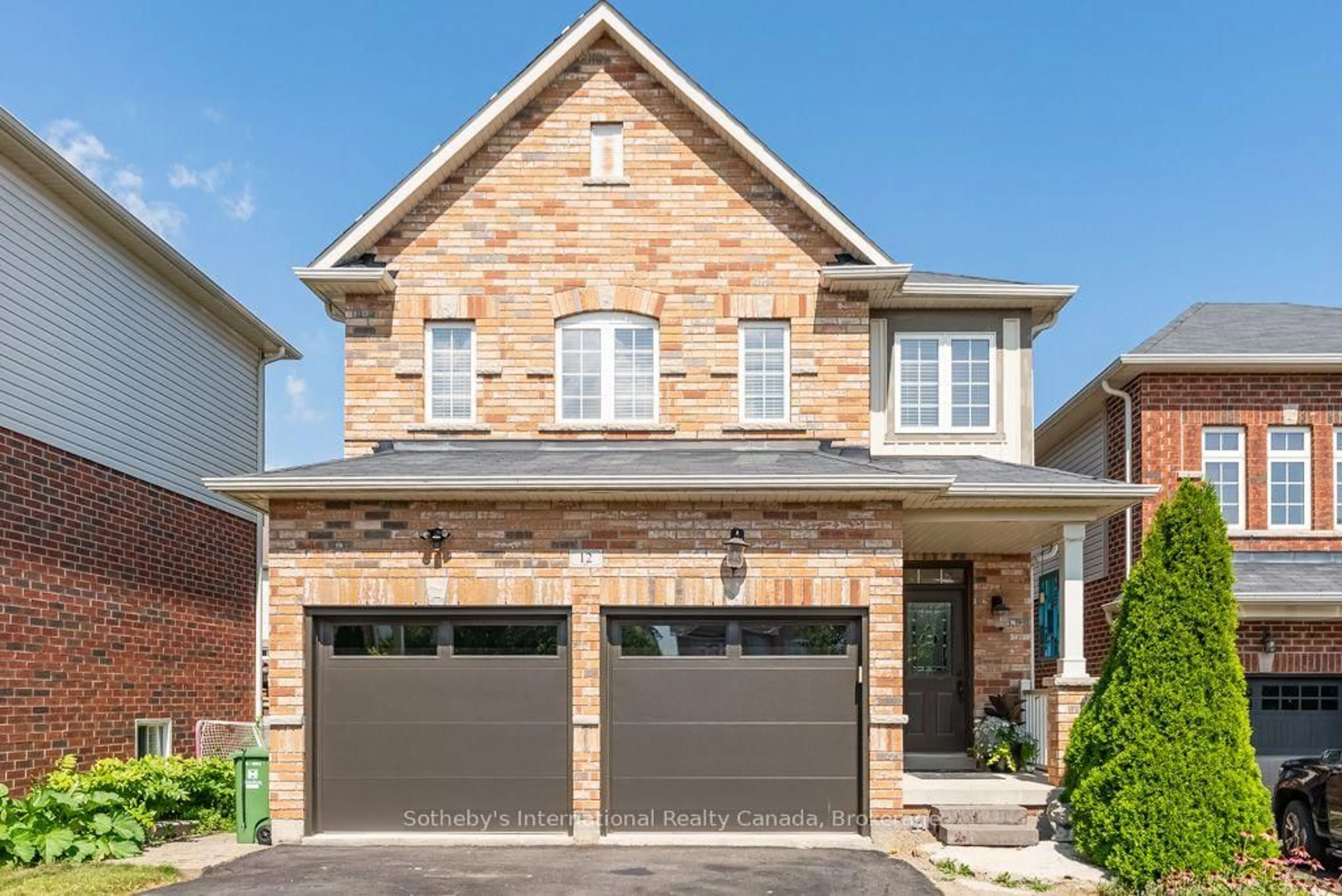 Home with brick exterior material, street for 12 Bousfield Crt, Hamilton Ontario L8B 0T3