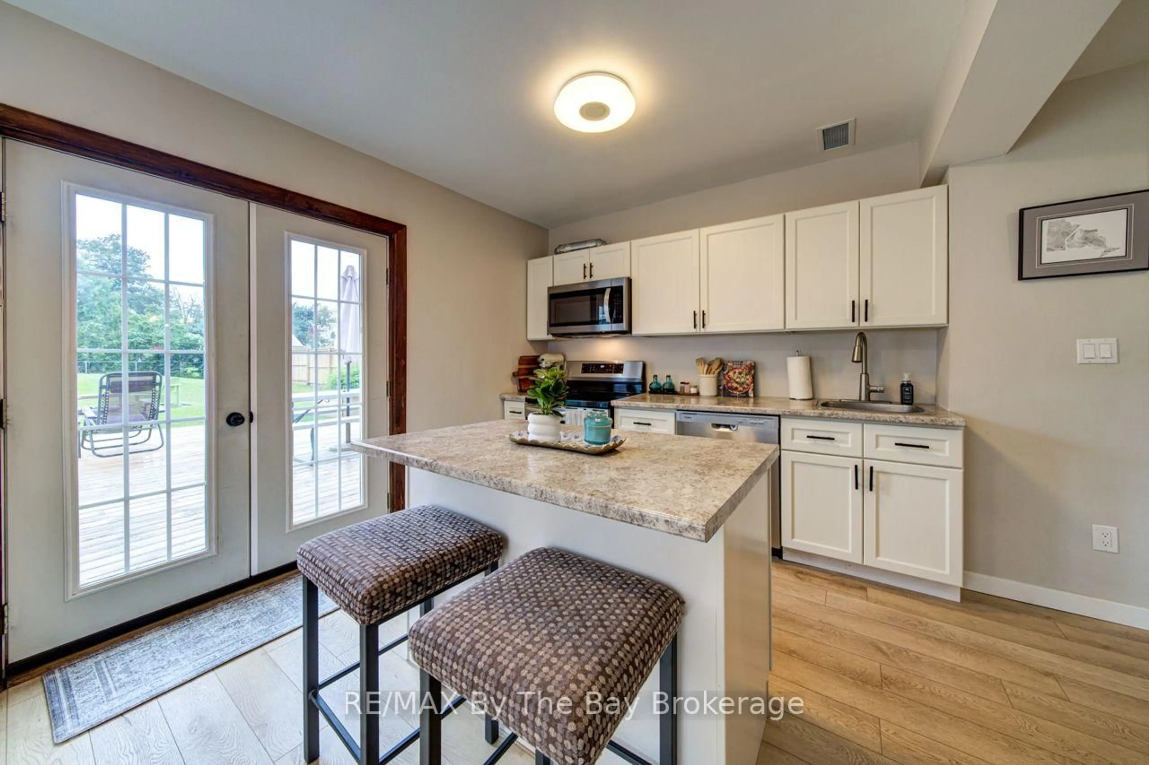 Open concept kitchen, ceramic/tile floor for 794116 Grey Rd 124 Rd, Grey Highlands Ontario N0C 1M0