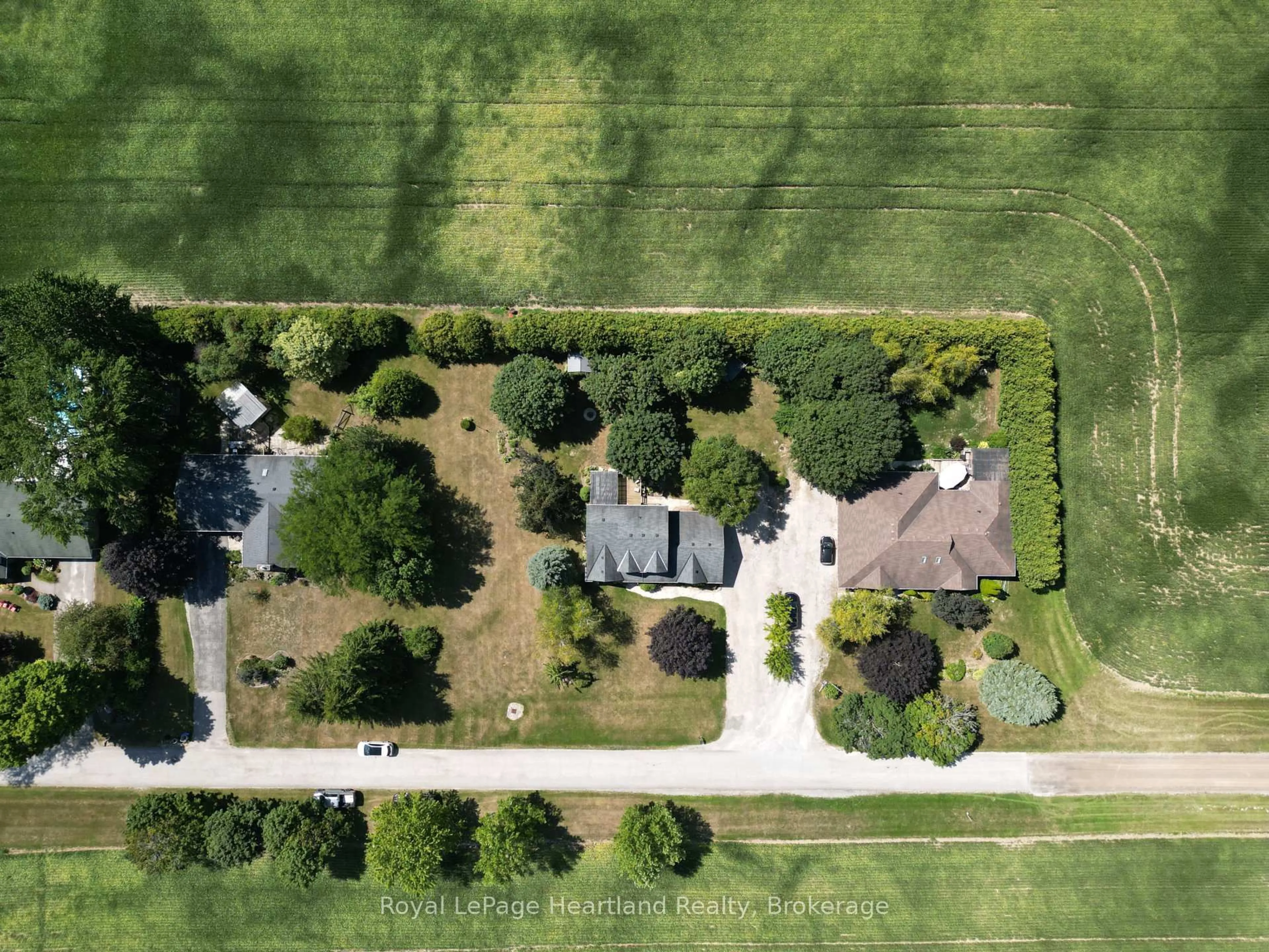 A pic from outside/outdoor area/front of a property/back of a property/a pic from drone, street for 155 Victoria Dr, South Huron Ontario N0M 1K0
