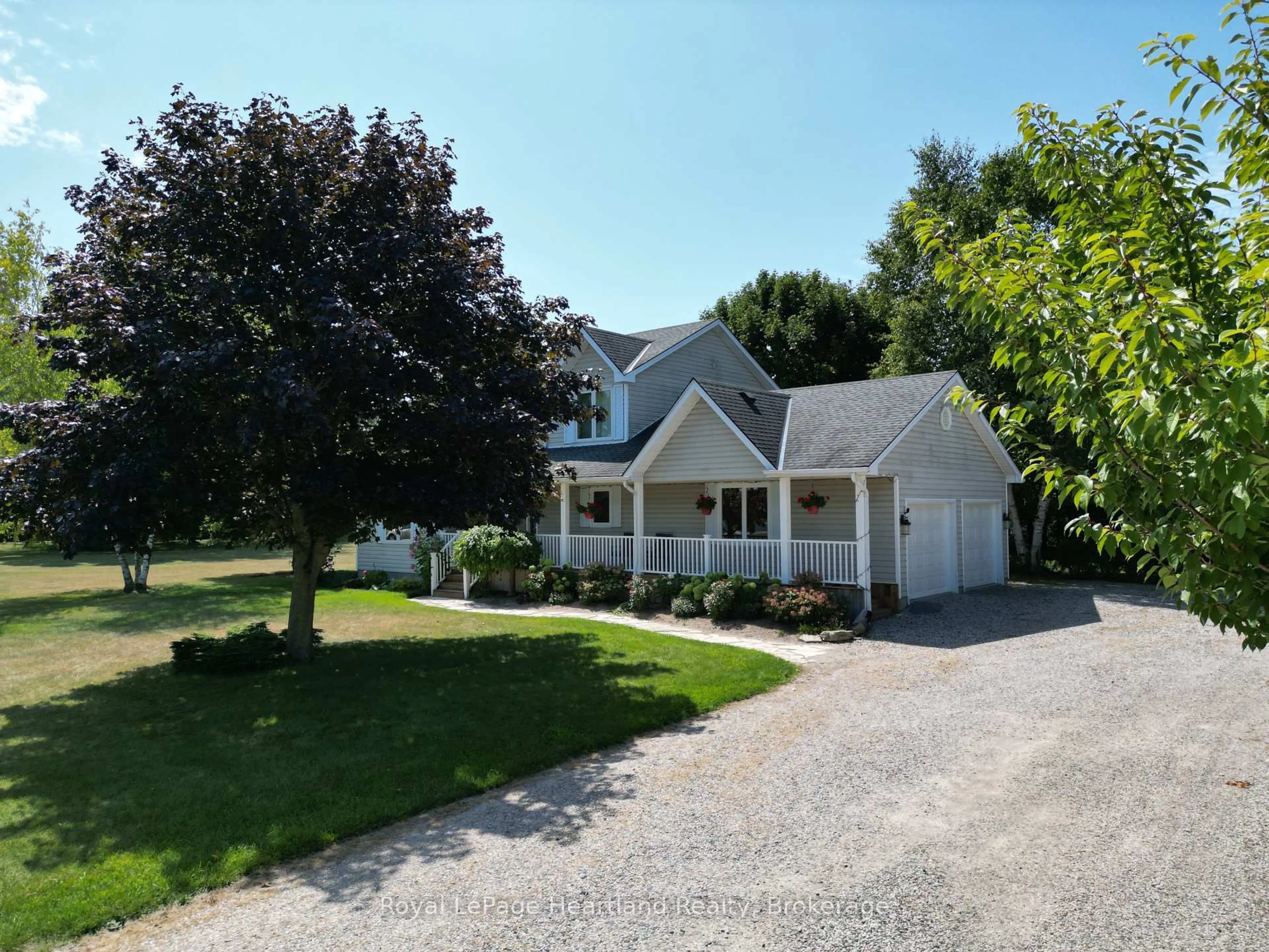 A pic from outside/outdoor area/front of a property/back of a property/a pic from drone, street for 155 Victoria Dr, South Huron Ontario N0M 1K0