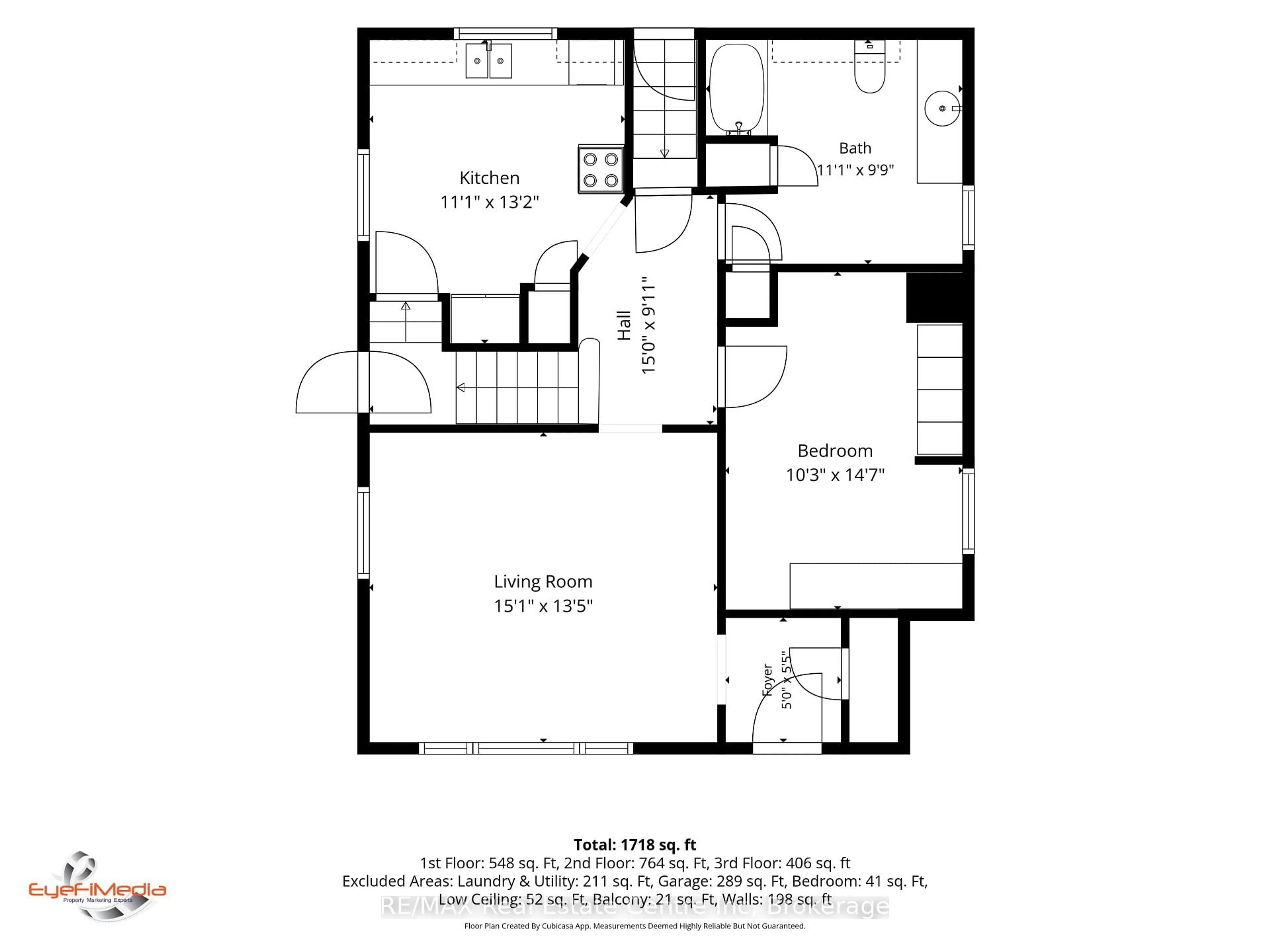 Floor plan for 285 Albert St, Waterloo Ontario N2L 3T9