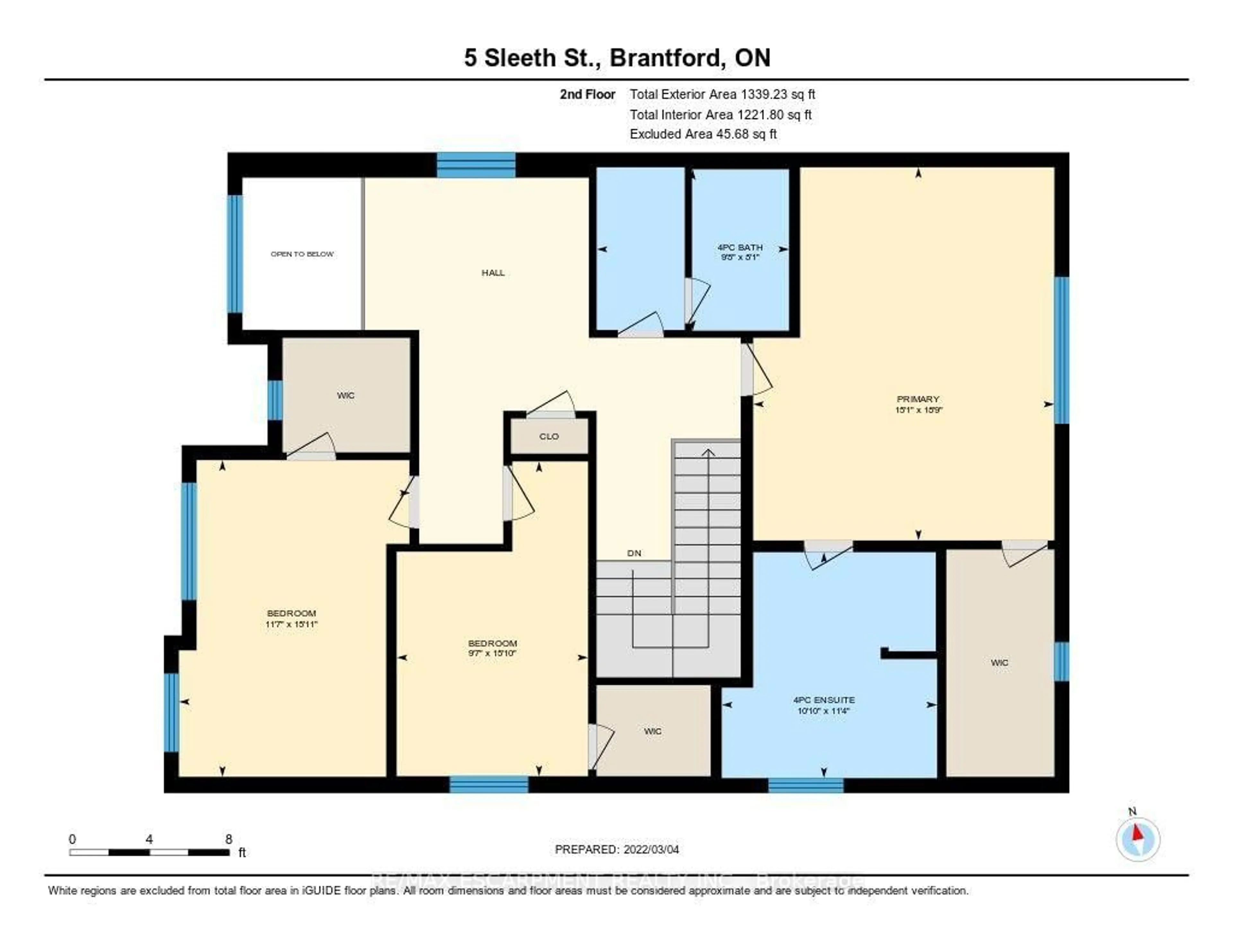 Floor plan for 5 Sleeth St, Brantford Ontario N3S 0J7