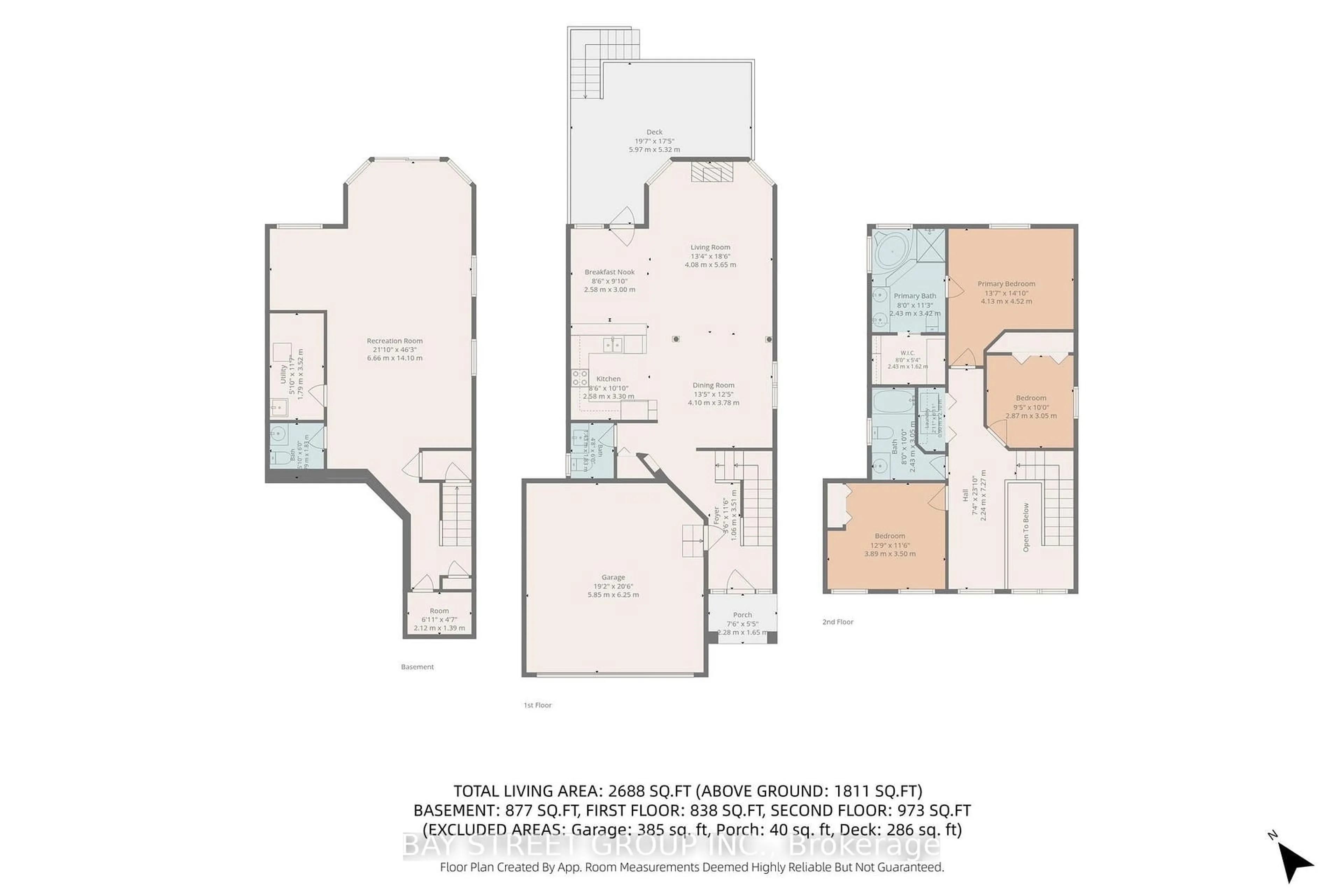 Floor plan for 1898 BLACKWATER Rd, London North Ontario N5X 4M1
