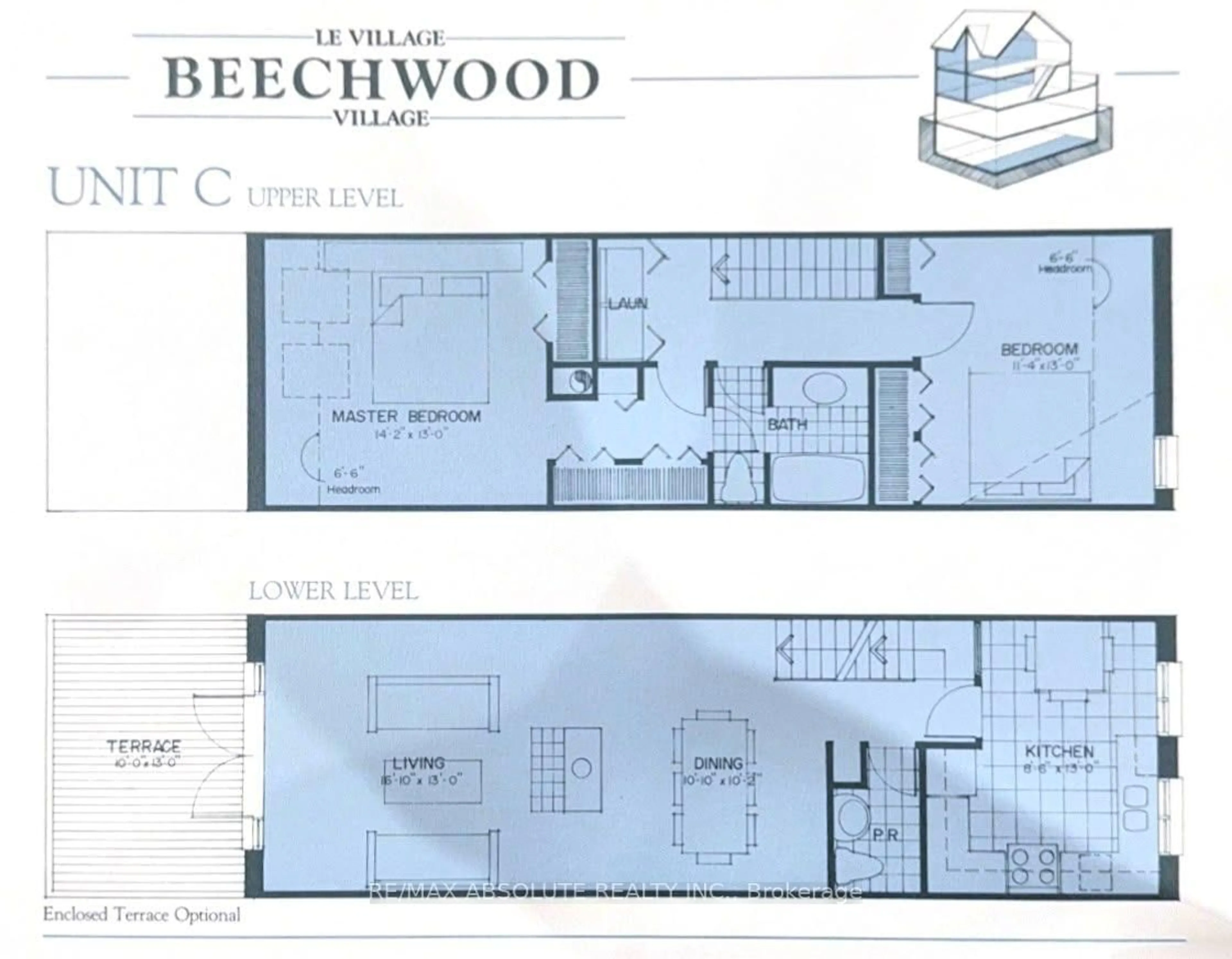 Floor plan for 20 Charlevoix St #16, Ottawa Ontario K1L 8K5