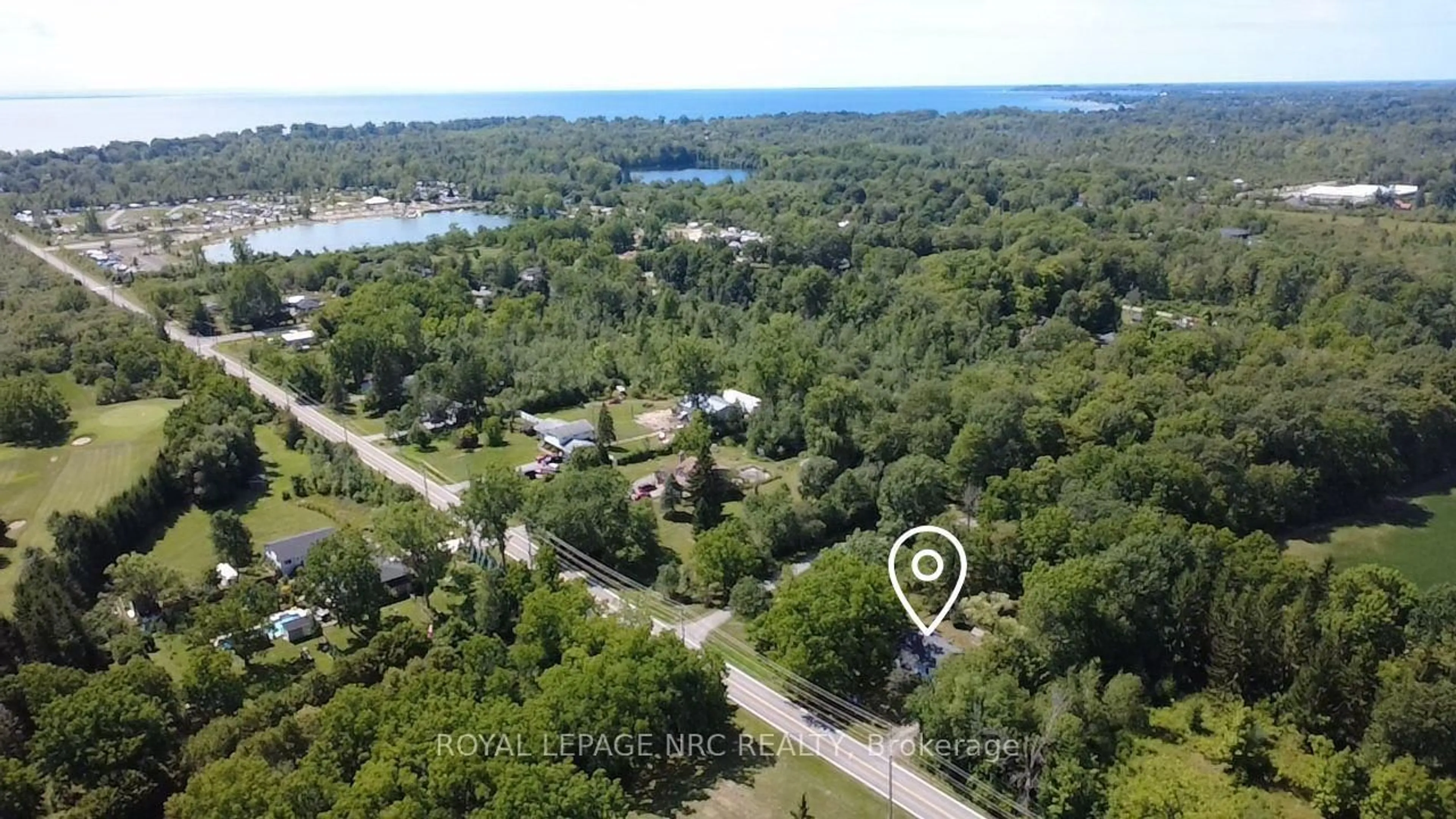 A pic from outside/outdoor area/front of a property/back of a property/a pic from drone, water/lake/river/ocean view for 495 Stonemill Rd, Fort Erie Ontario L0S 1N0