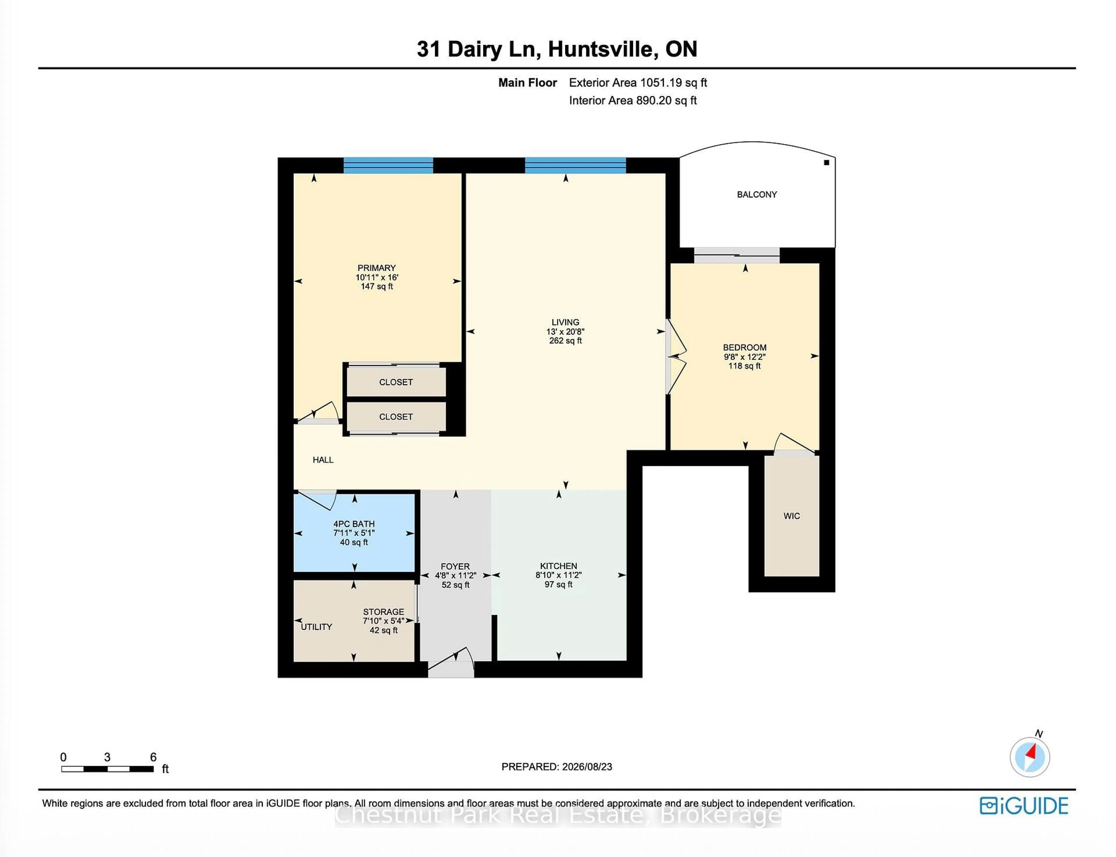 Floor plan for 31 DAIRY Lane #307, Huntsville Ontario P1H 2L7