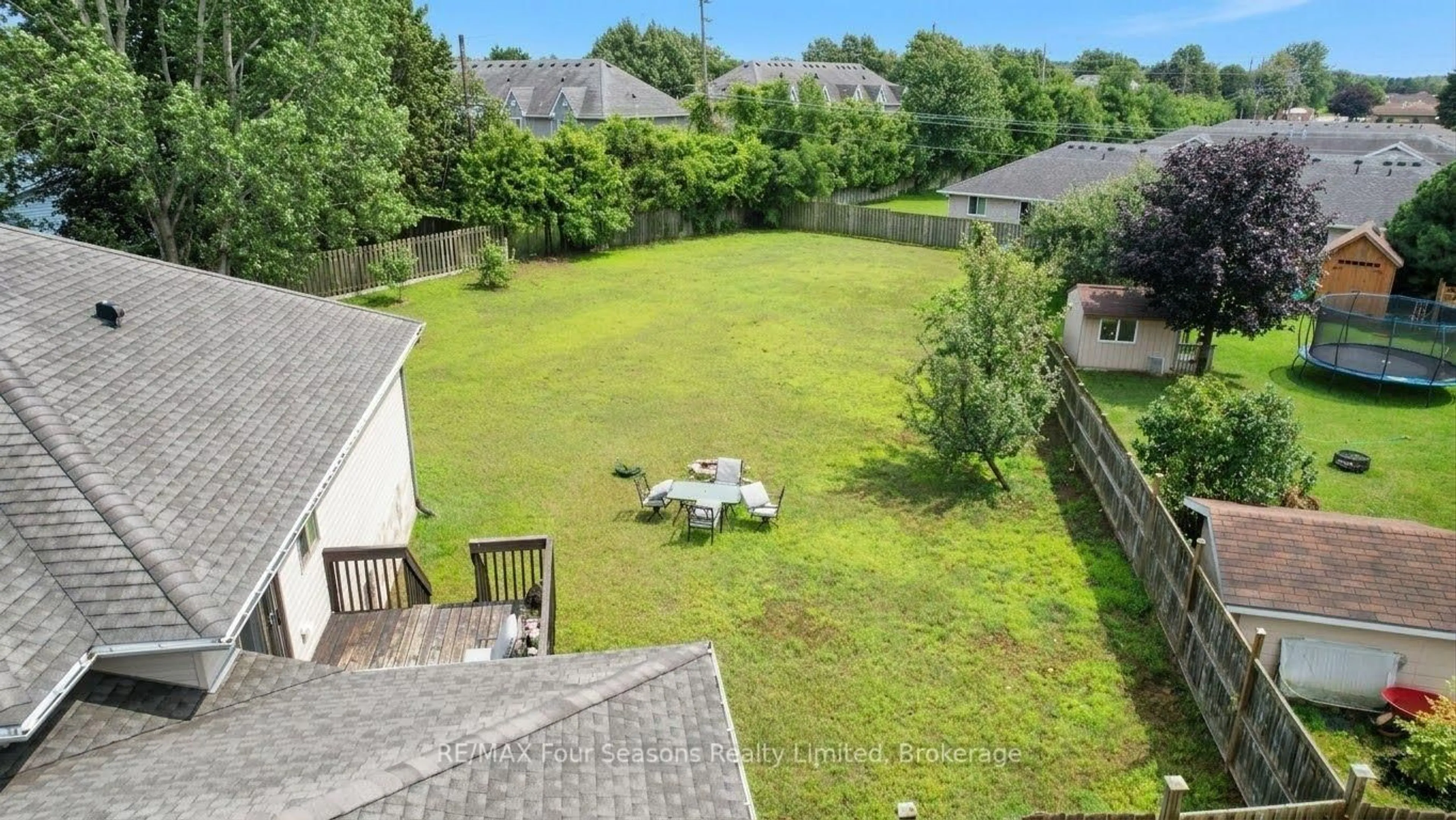 A pic from outside/outdoor area/front of a property/back of a property/a pic from drone, unknown for 325 Gingrich Cres, Saugeen Shores Ontario N0H 2C1