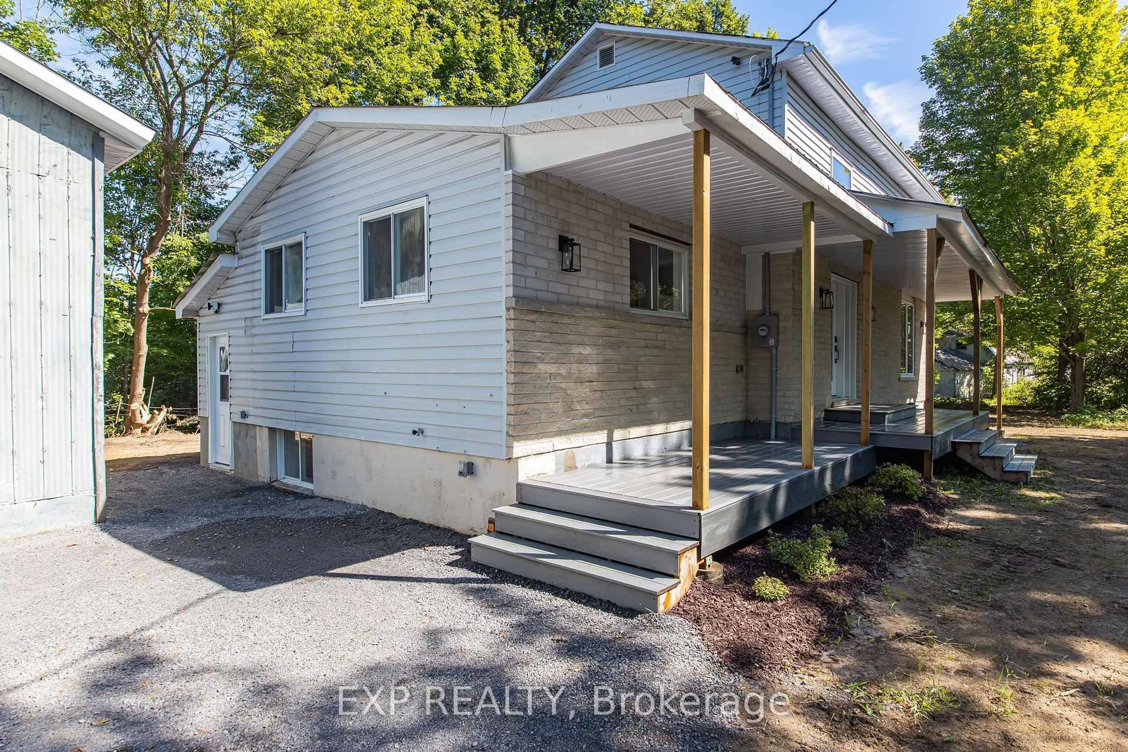 Home with vinyl exterior material, street for 3253 County 16 Rd, The Nation Ontario K0B 1G0