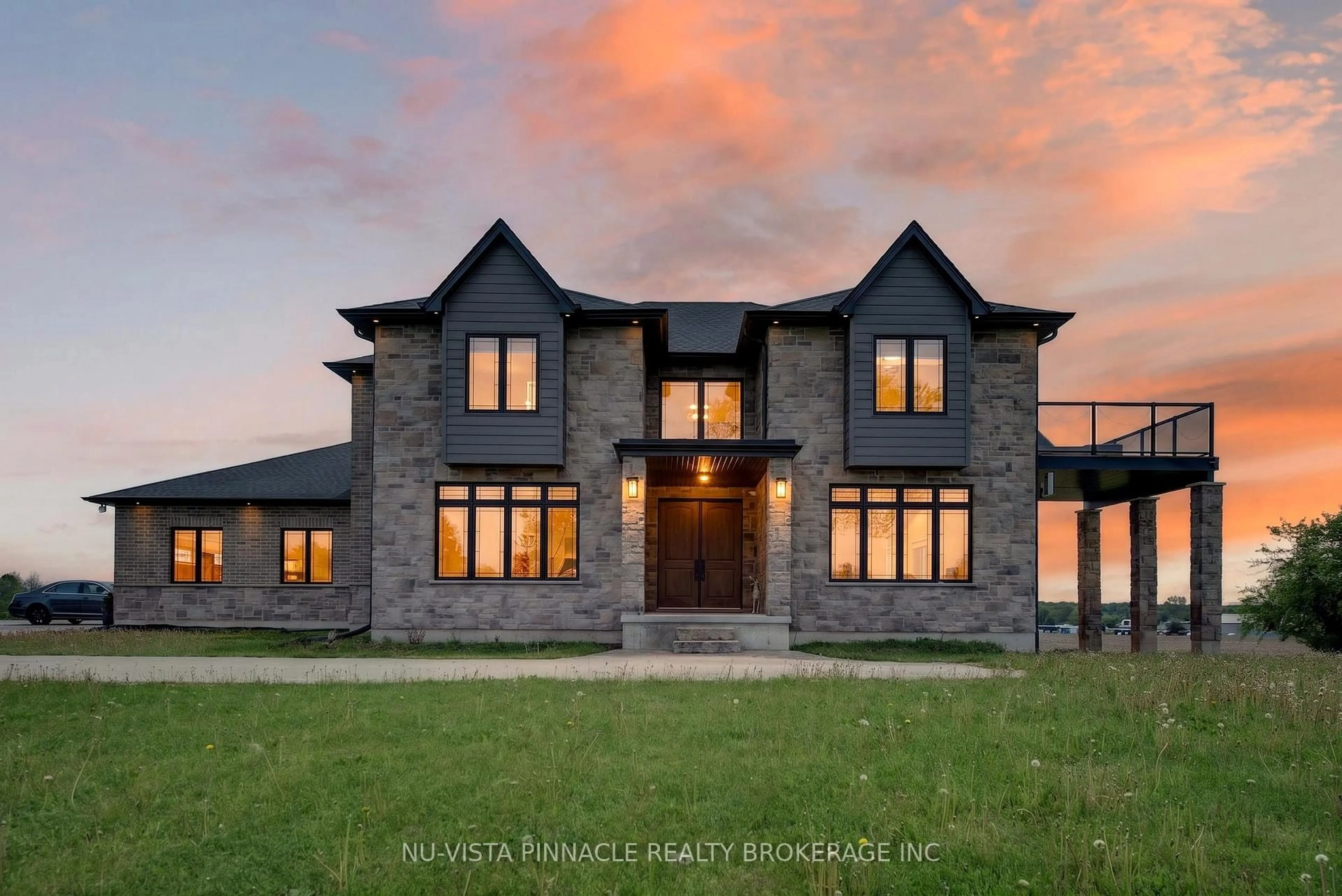 Home with brick exterior material, building for 9507 Charlton Dr, Middlesex Centre Ontario N0M 1P0