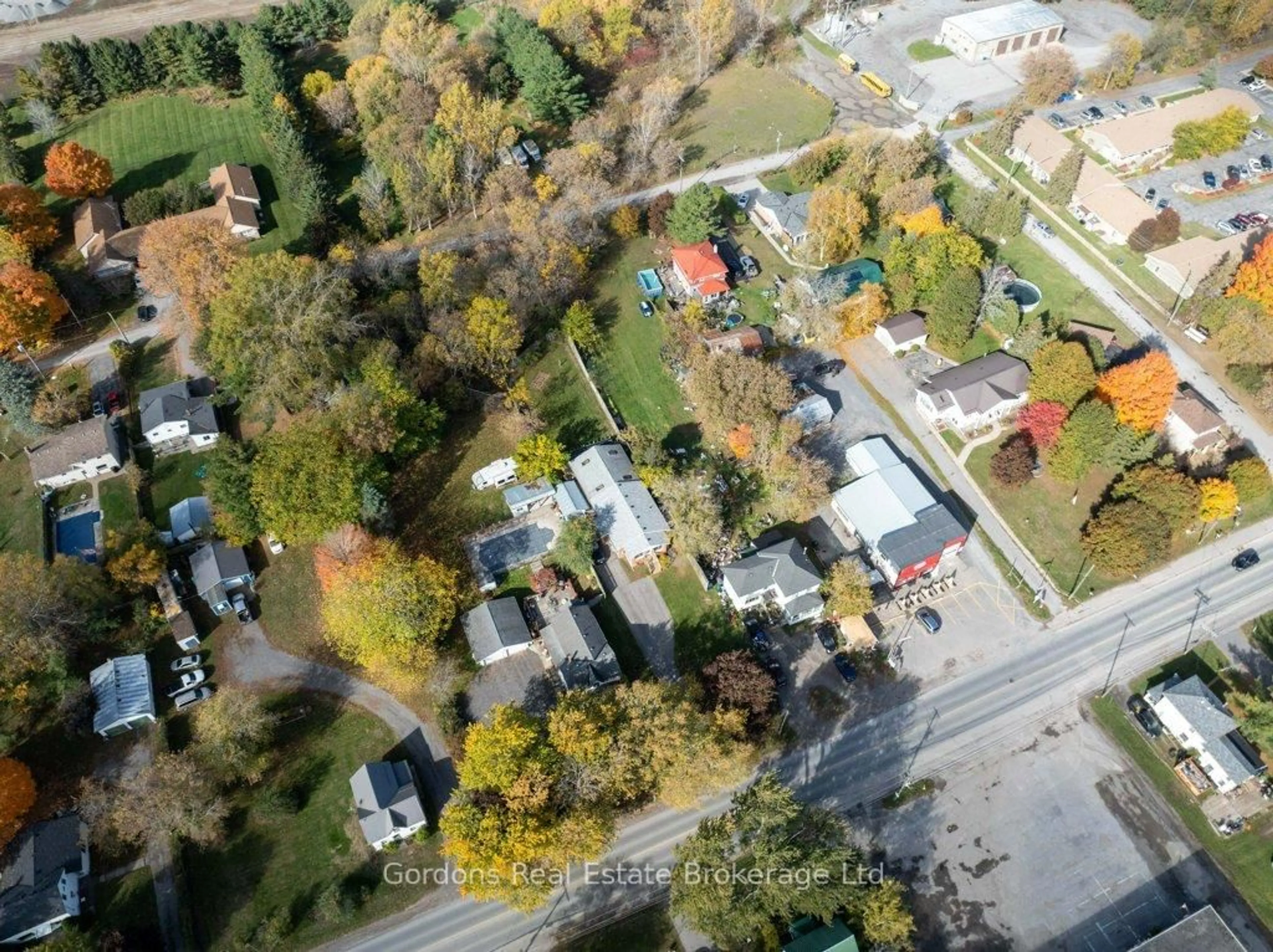 A pic from outside/outdoor area/front of a property/back of a property/a pic from drone, street for 126 County Rd 10, Prince Edward County Ontario K0K 2T0
