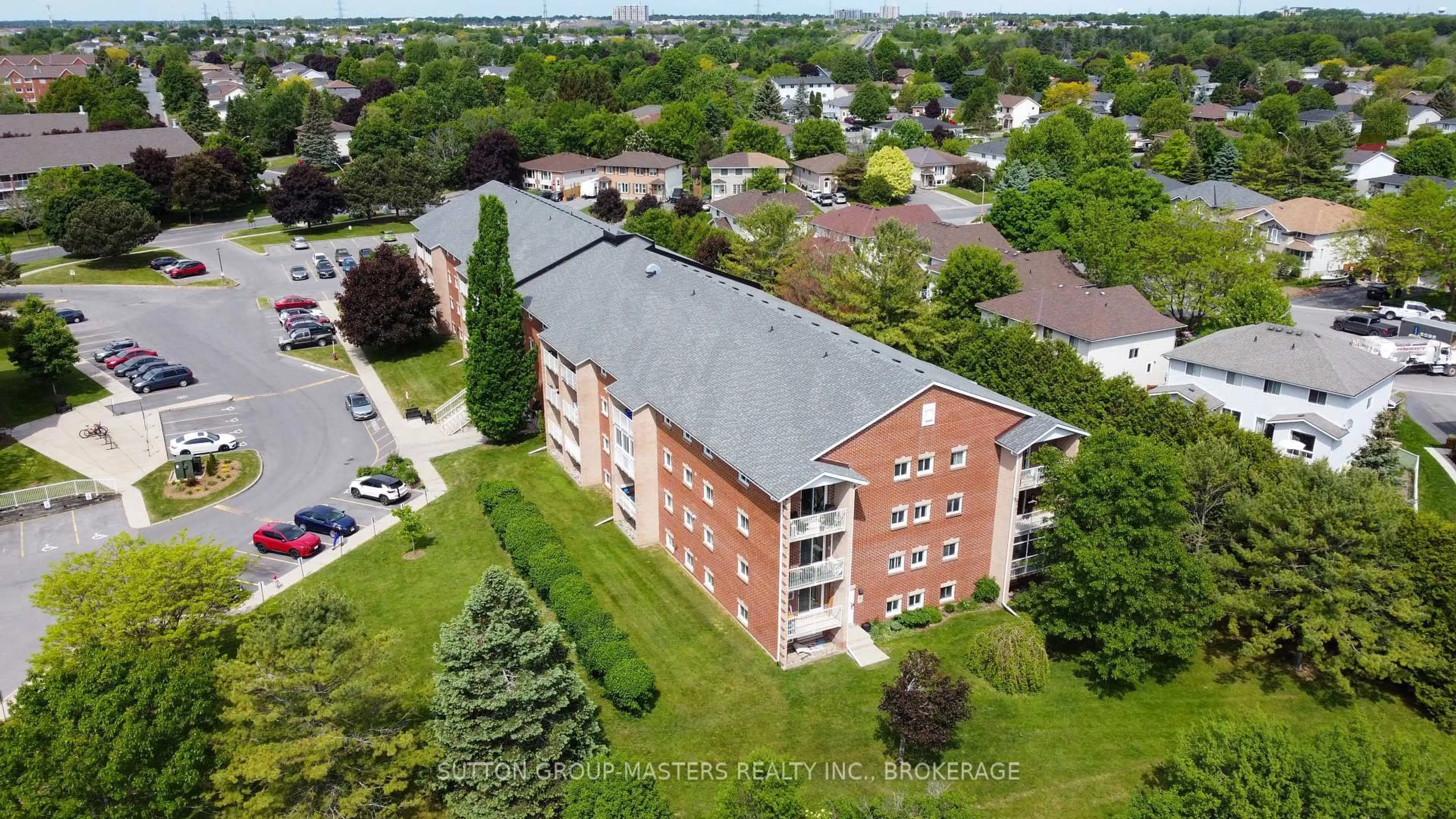 A pic from outside/outdoor area/front of a property/back of a property/a pic from drone, unknown for 580 Armstrong Rd #114, Kingston Ontario K7M 8M3