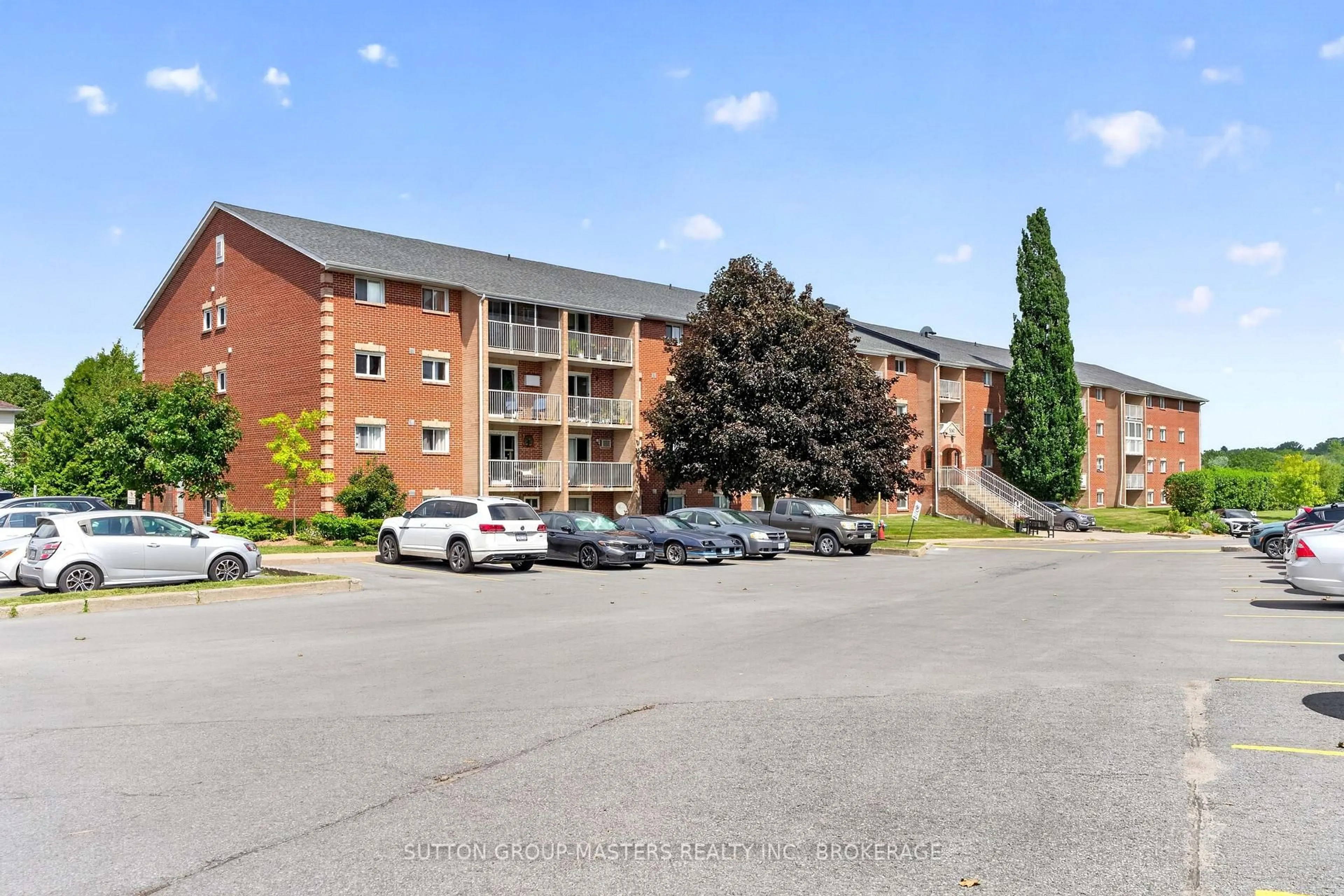 A pic from outside/outdoor area/front of a property/back of a property/a pic from drone, unknown for 580 Armstrong Rd #114, Kingston Ontario K7M 8M3