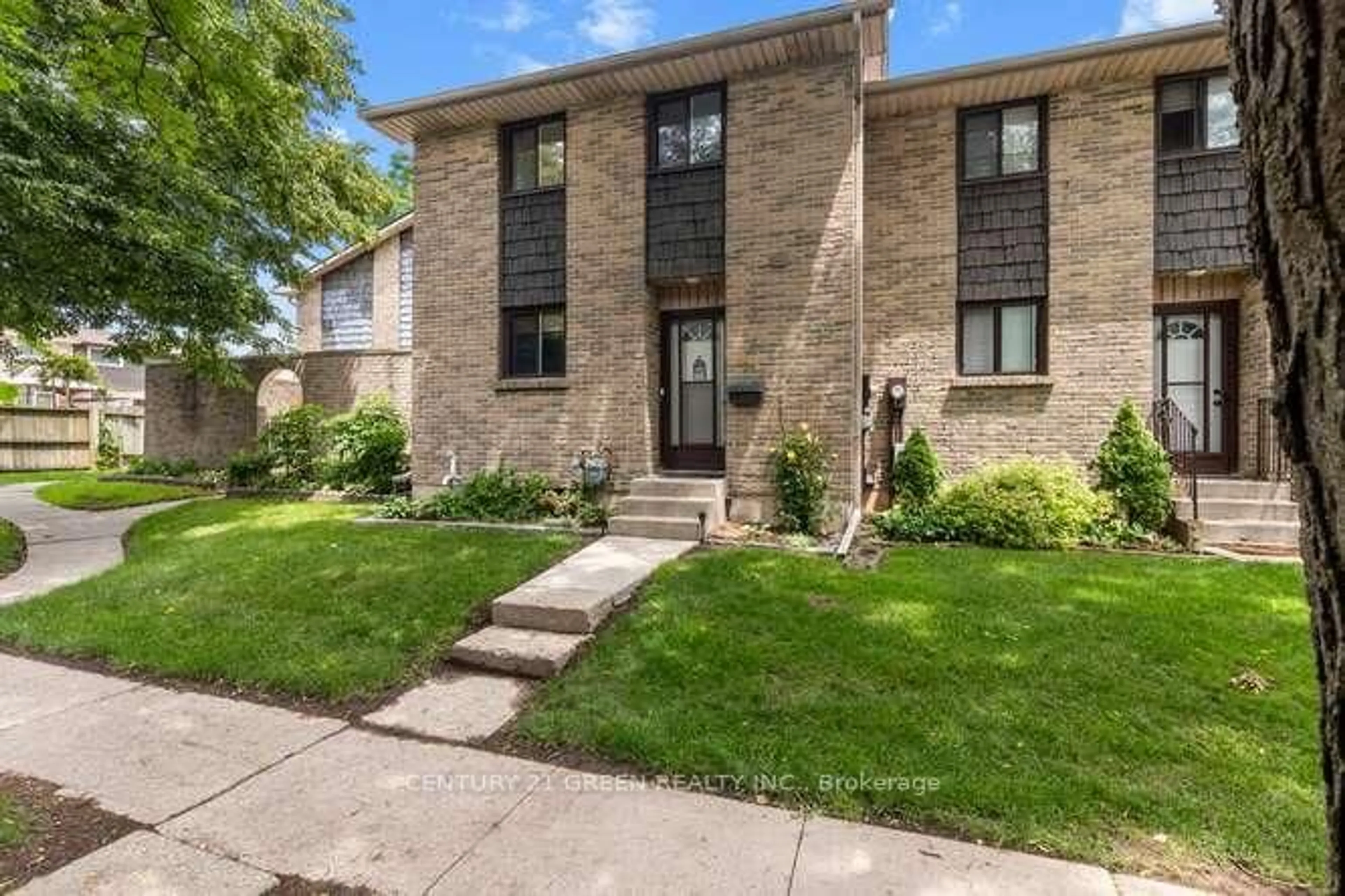 Home with brick exterior material, street for 474 Southdale Rd #28, London South Ontario N6E 1A4
