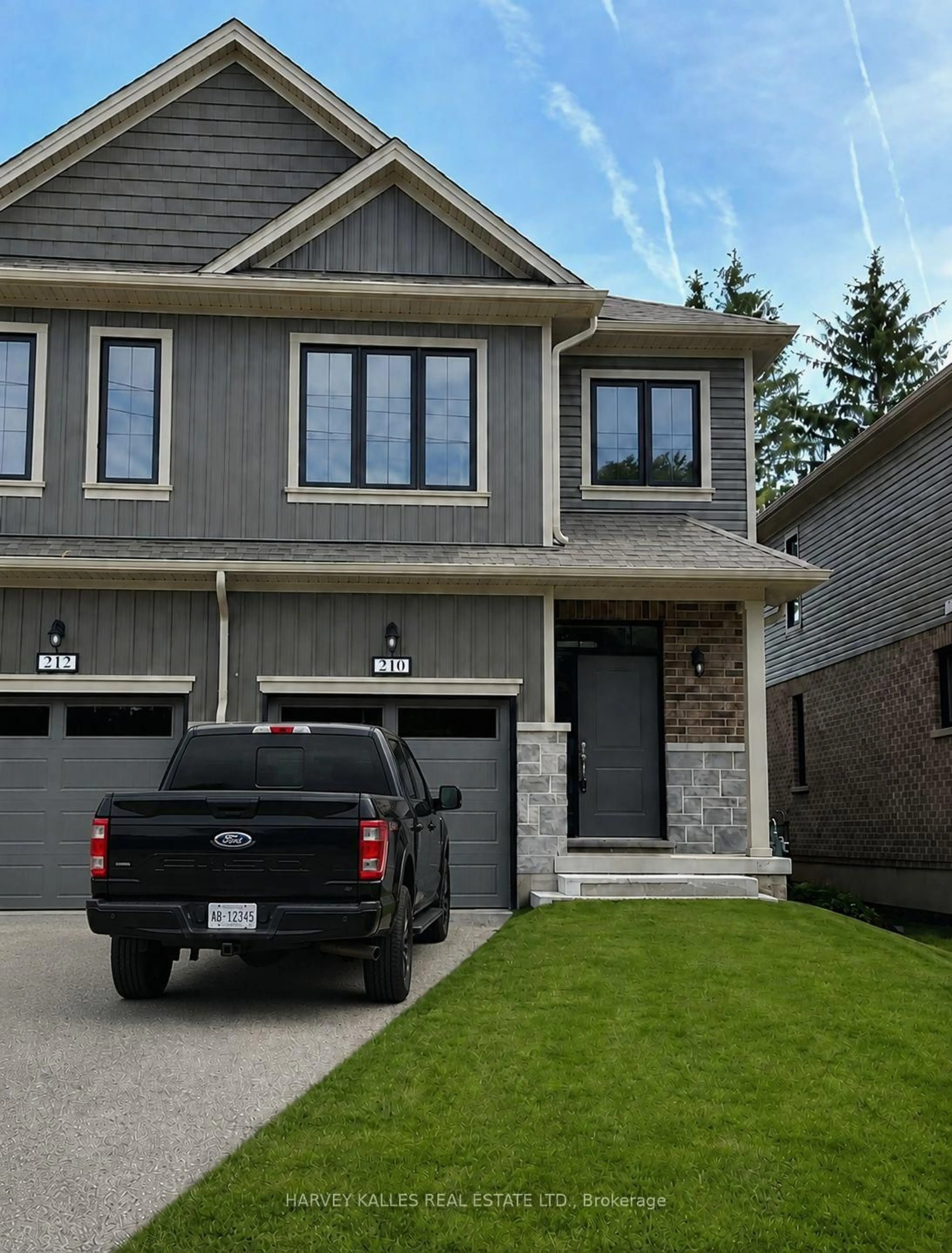 Home with vinyl exterior material, street for 210 Middleton St, Zorra Ontario N0M 2N0