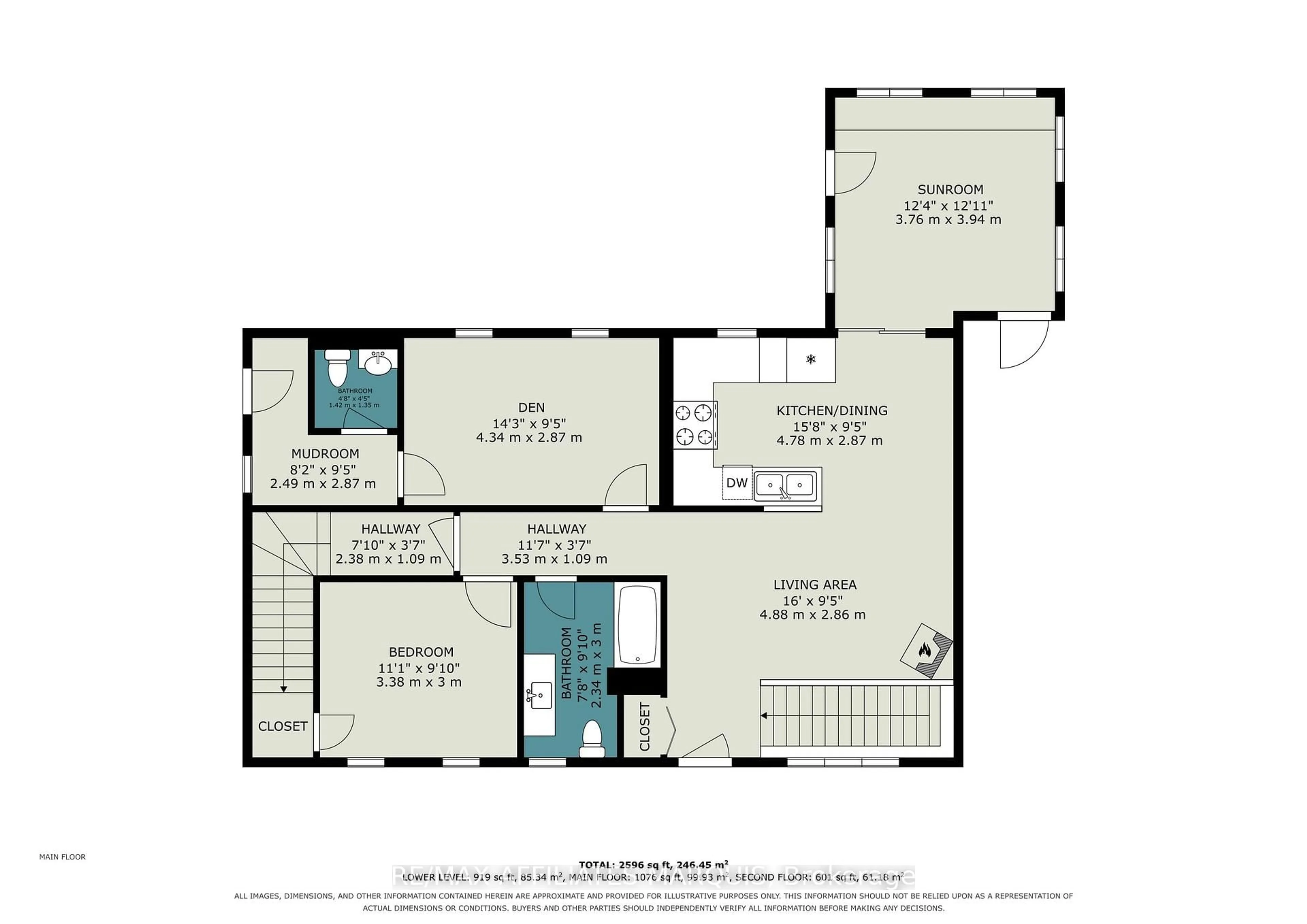 Floor plan for 428 Johnston Rd, Athens Ontario K0G 1R0