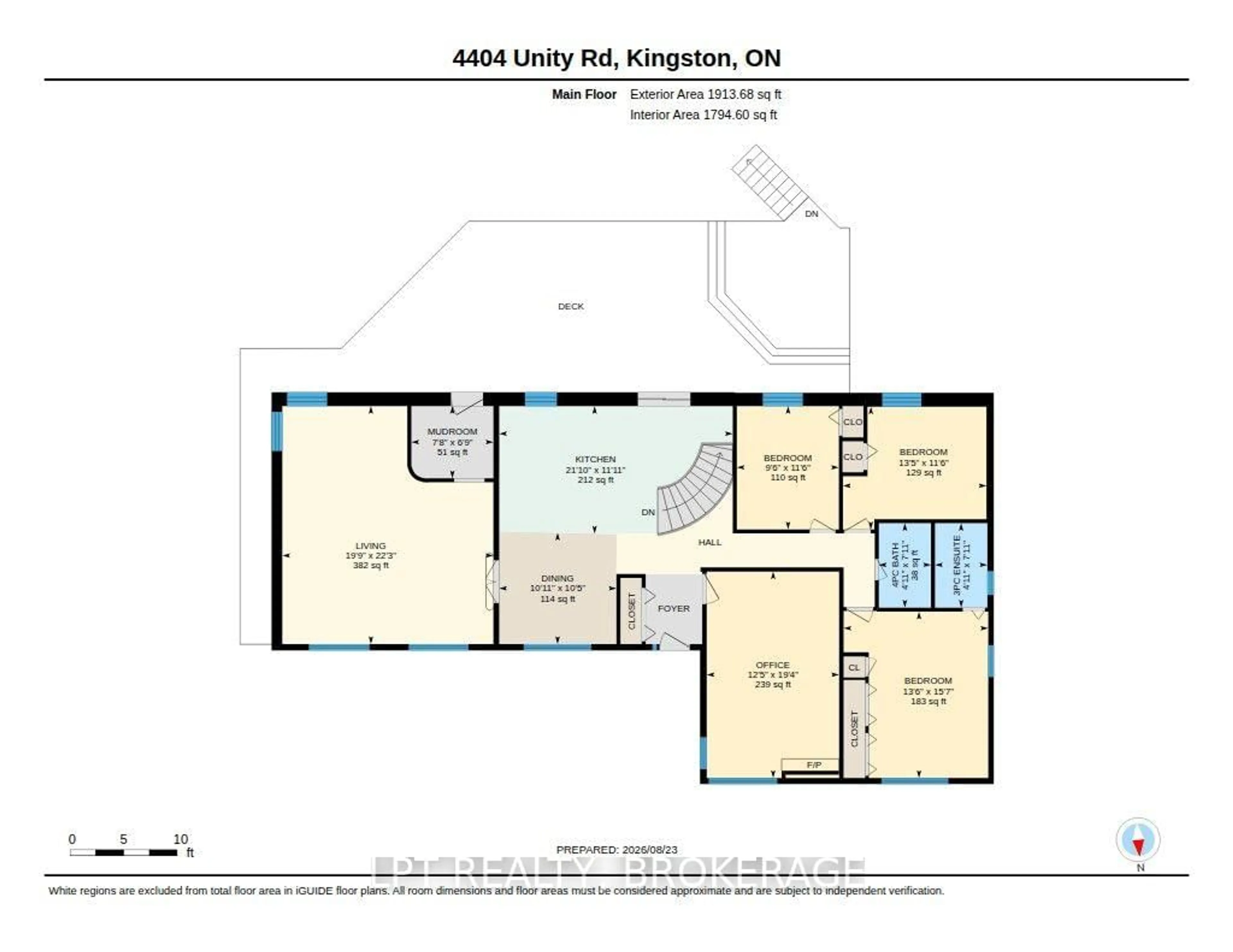 Floor plan for 4404 Unity Rd, Bissett Creek Ontario K0H 2H0