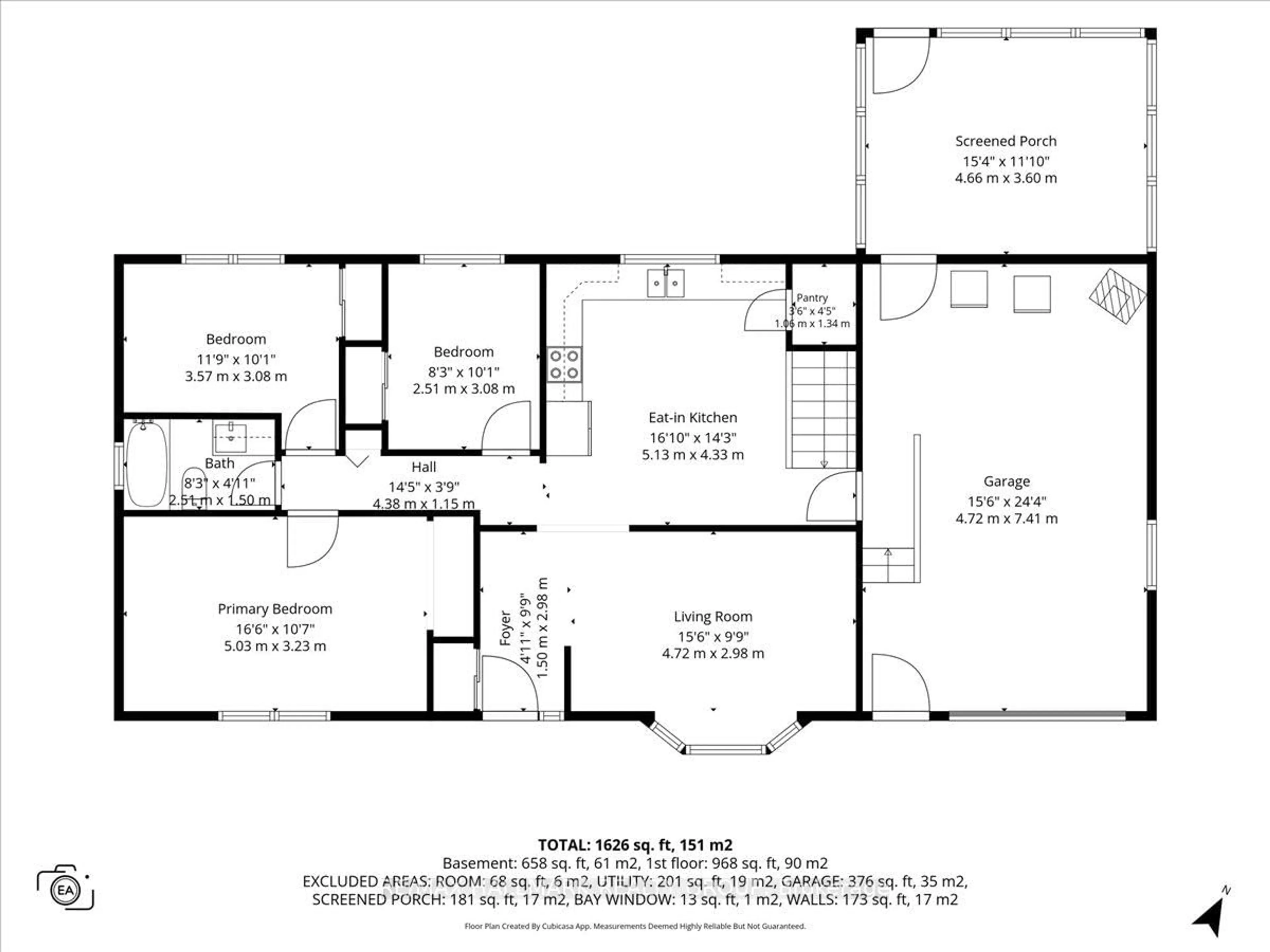 Floor plan for 5881 Piperville Rd, Carlsbad Springs Ontario K0A 1K0